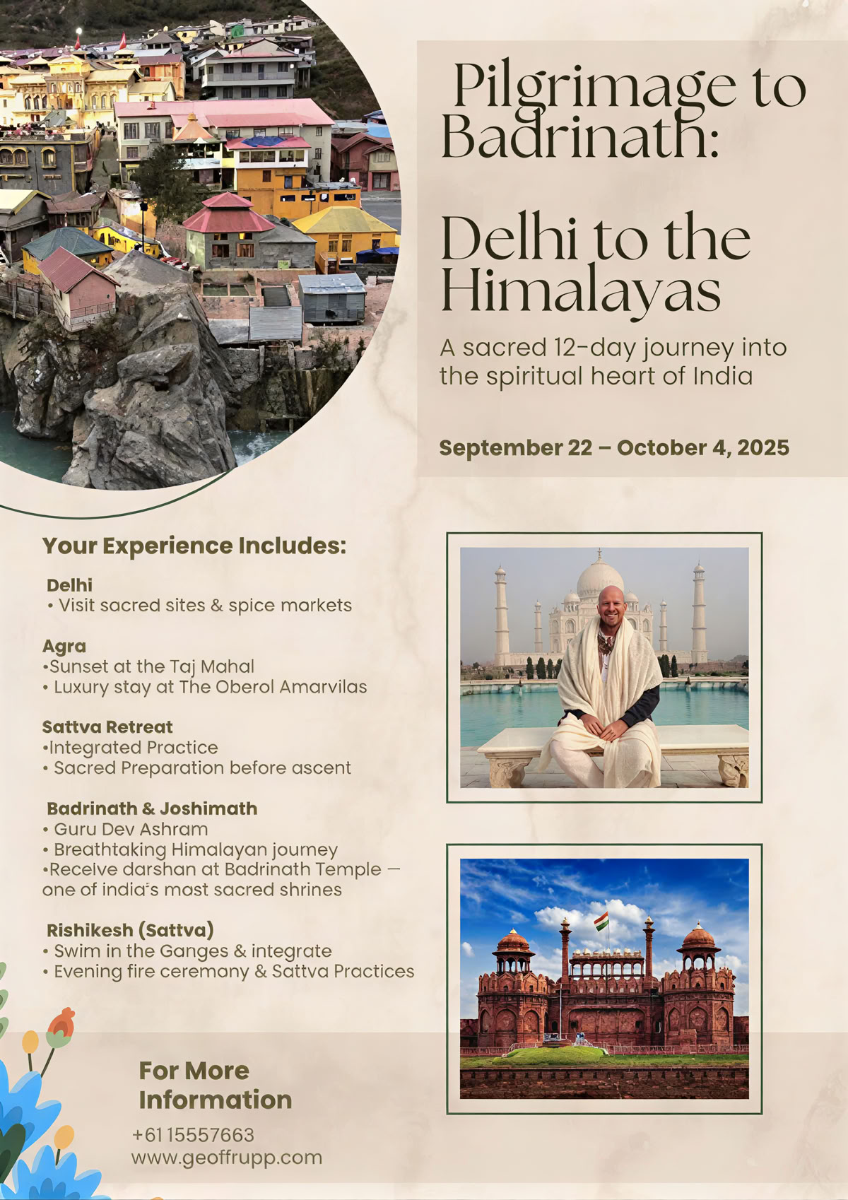 Temple of Time 2027-retreat: Att leva ditt dharma genom Navagraha-templen