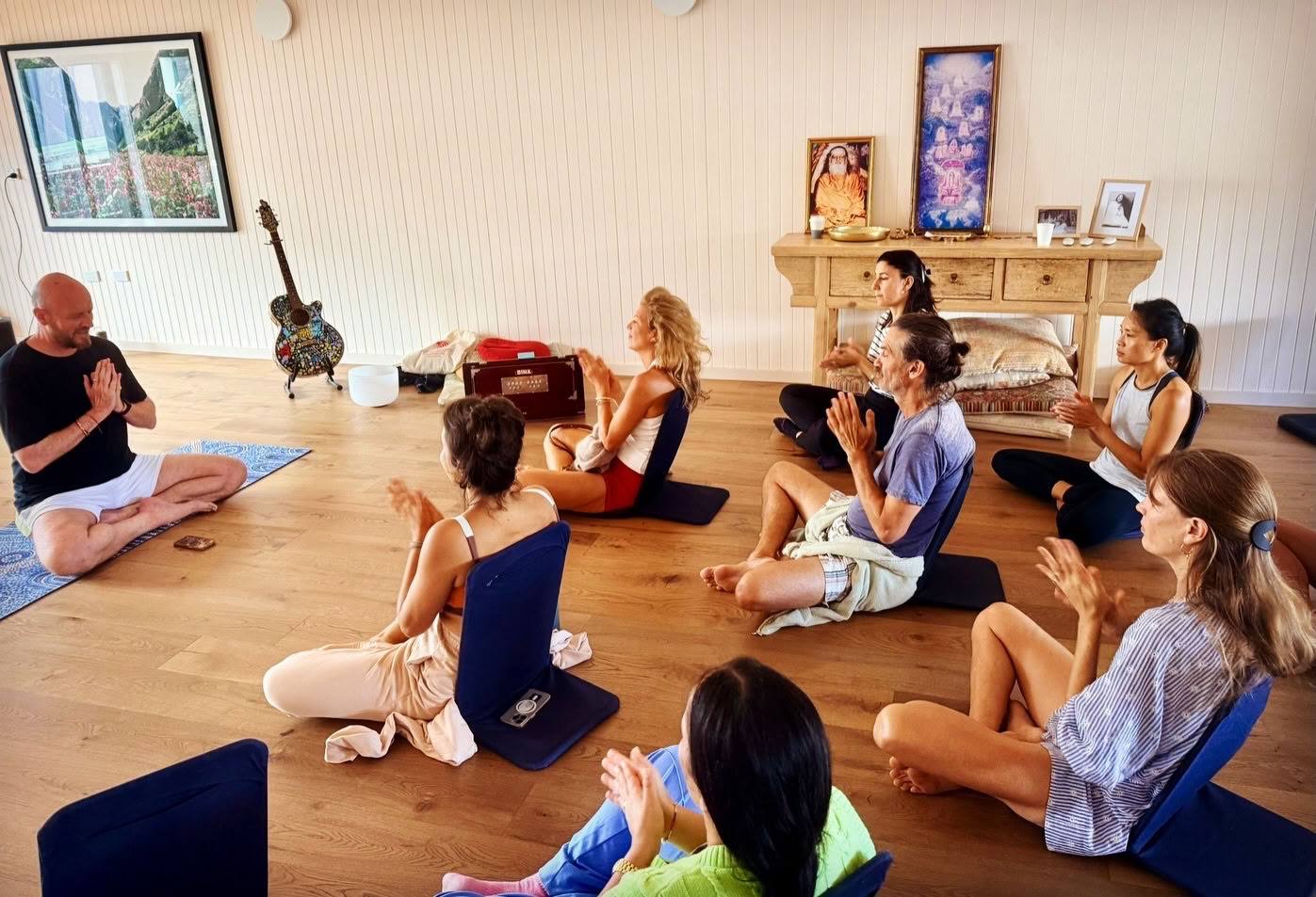 Himalayisk andningsövning på Om House Bondi med andningsövning