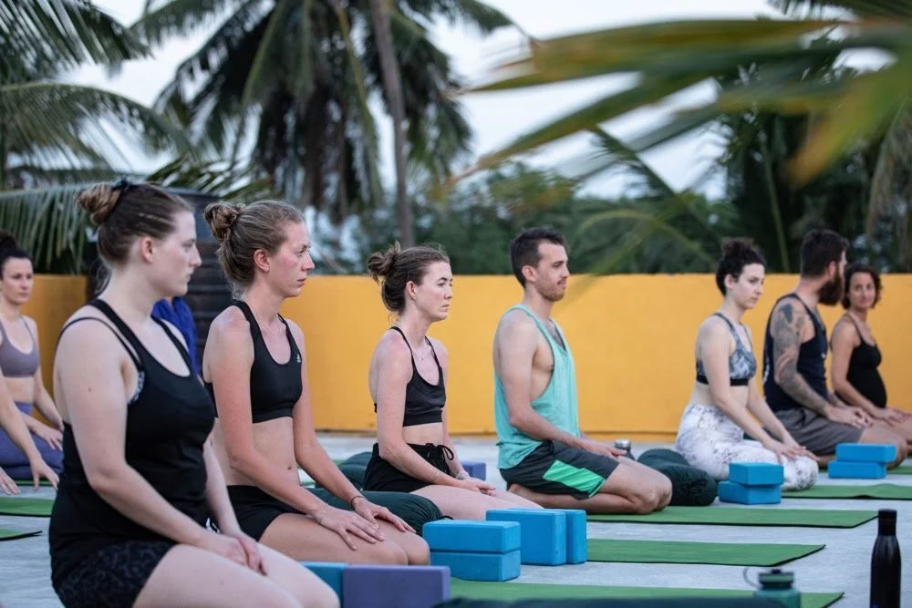 8-dagars nyårsyogaretreat med andningsövningar
