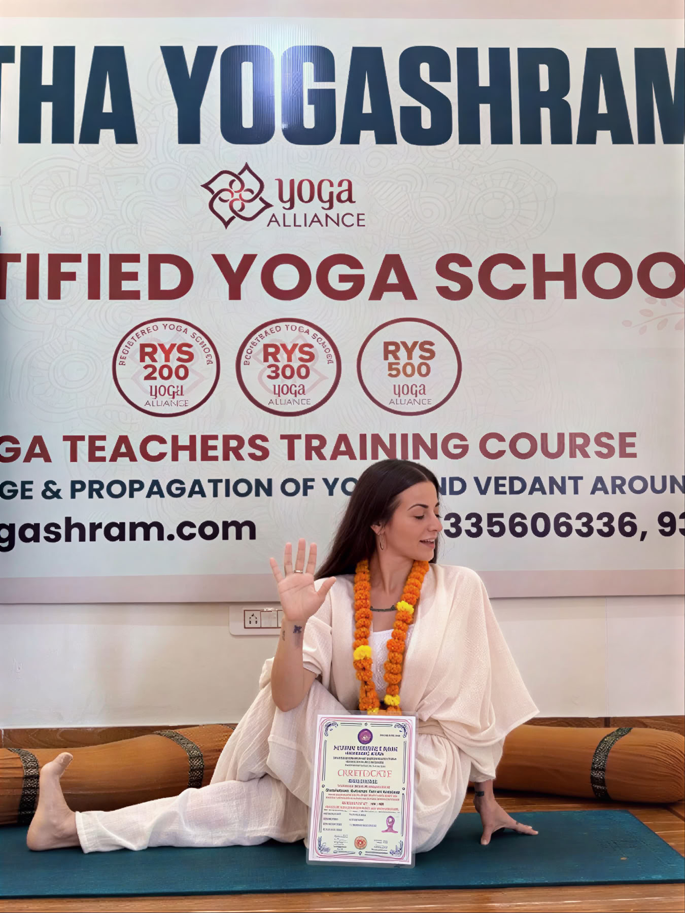 200-timmars yogalärarutbildning i Rishikesh, Indien
