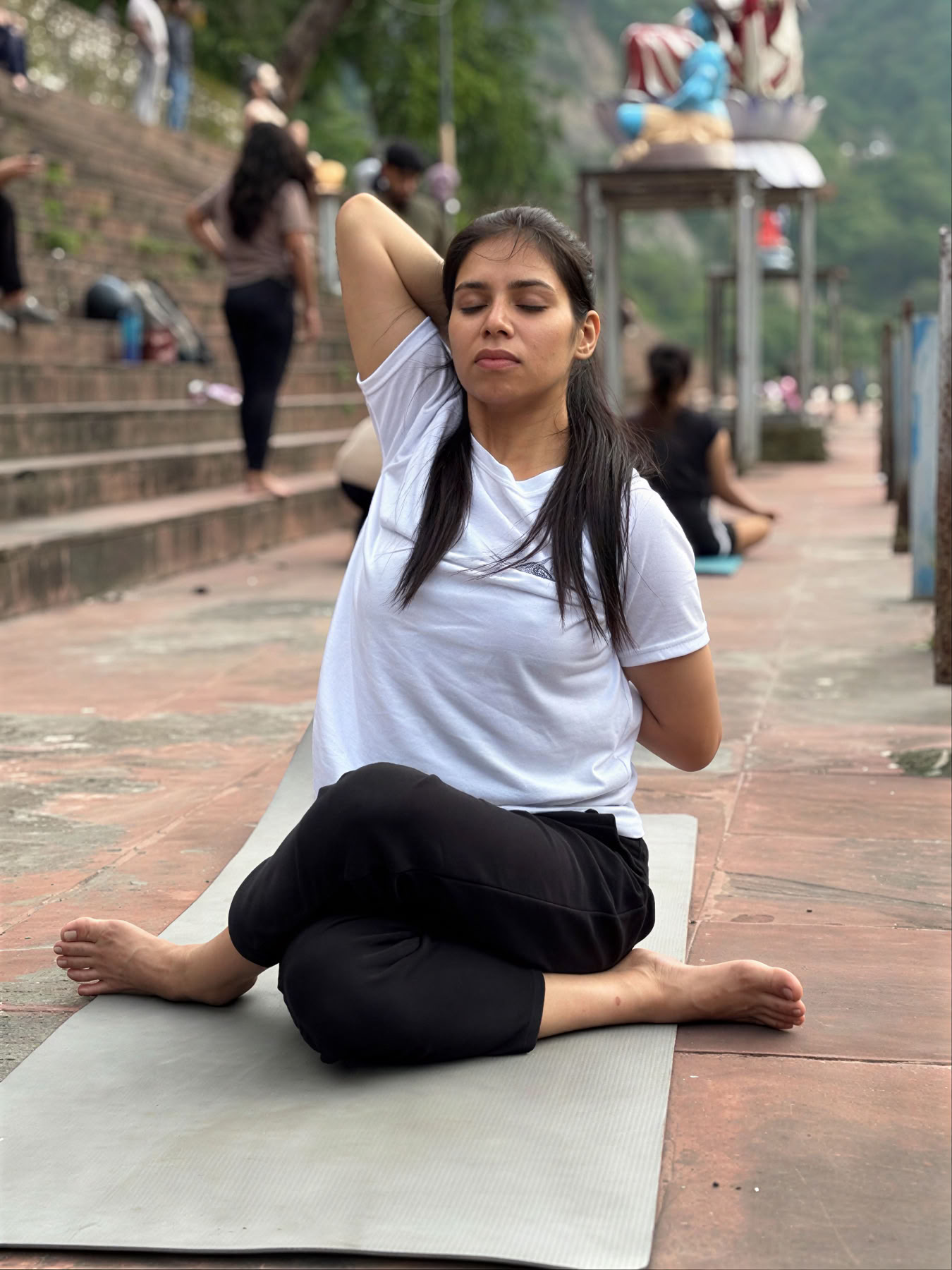 500-timmars yogalärarutbildning i Rishikesh