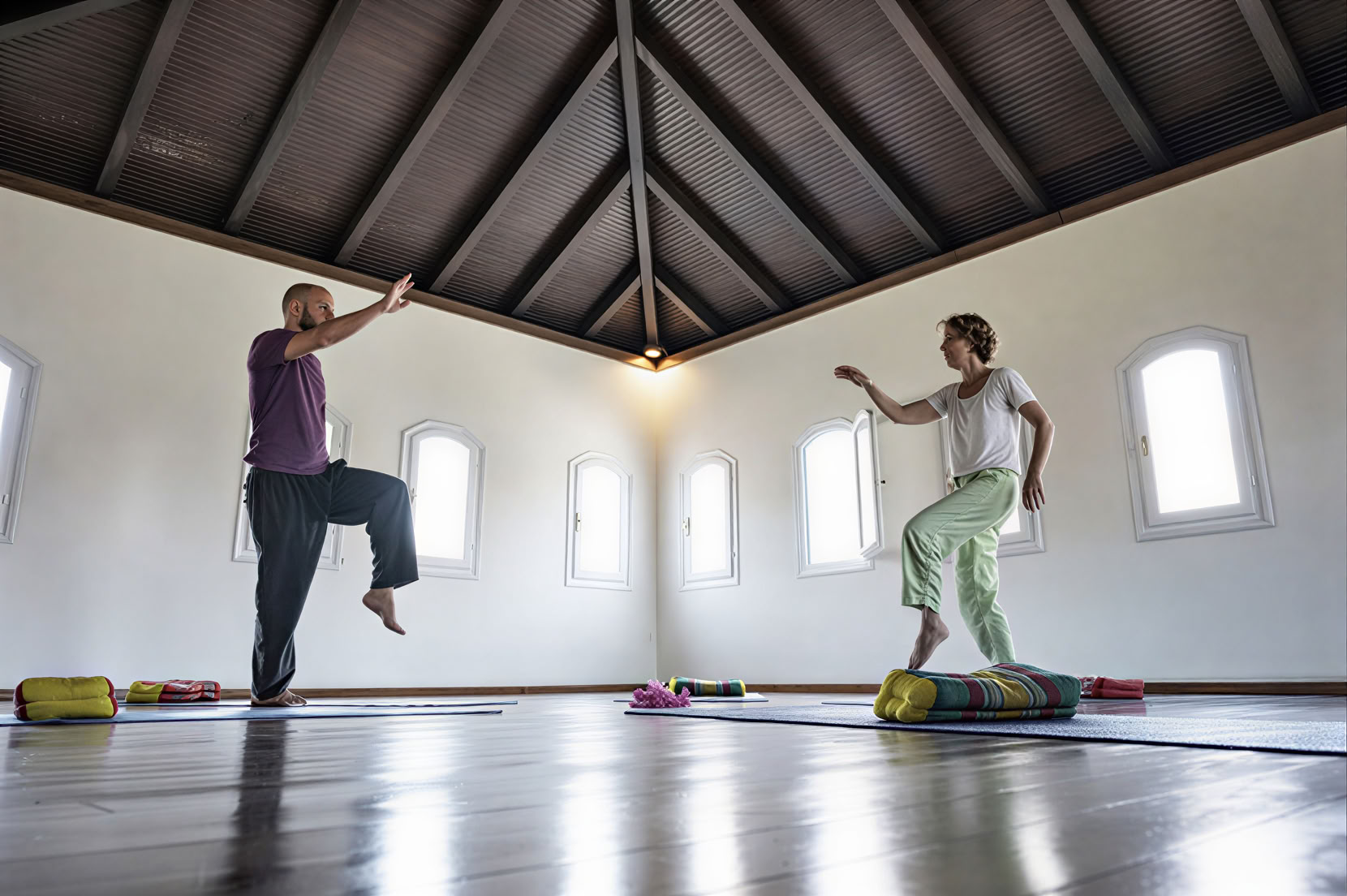 Tai chi och qigong-retreat
