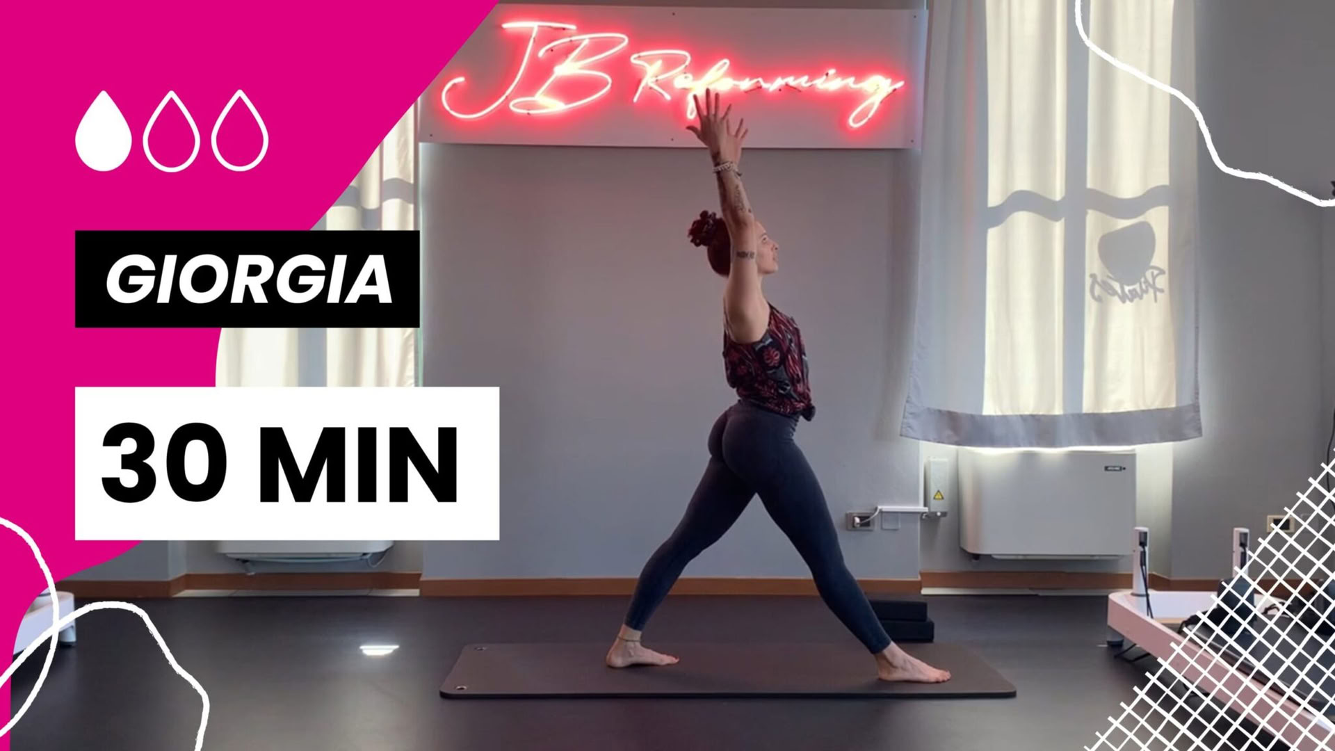 Pilates- och yogaretreat på JB