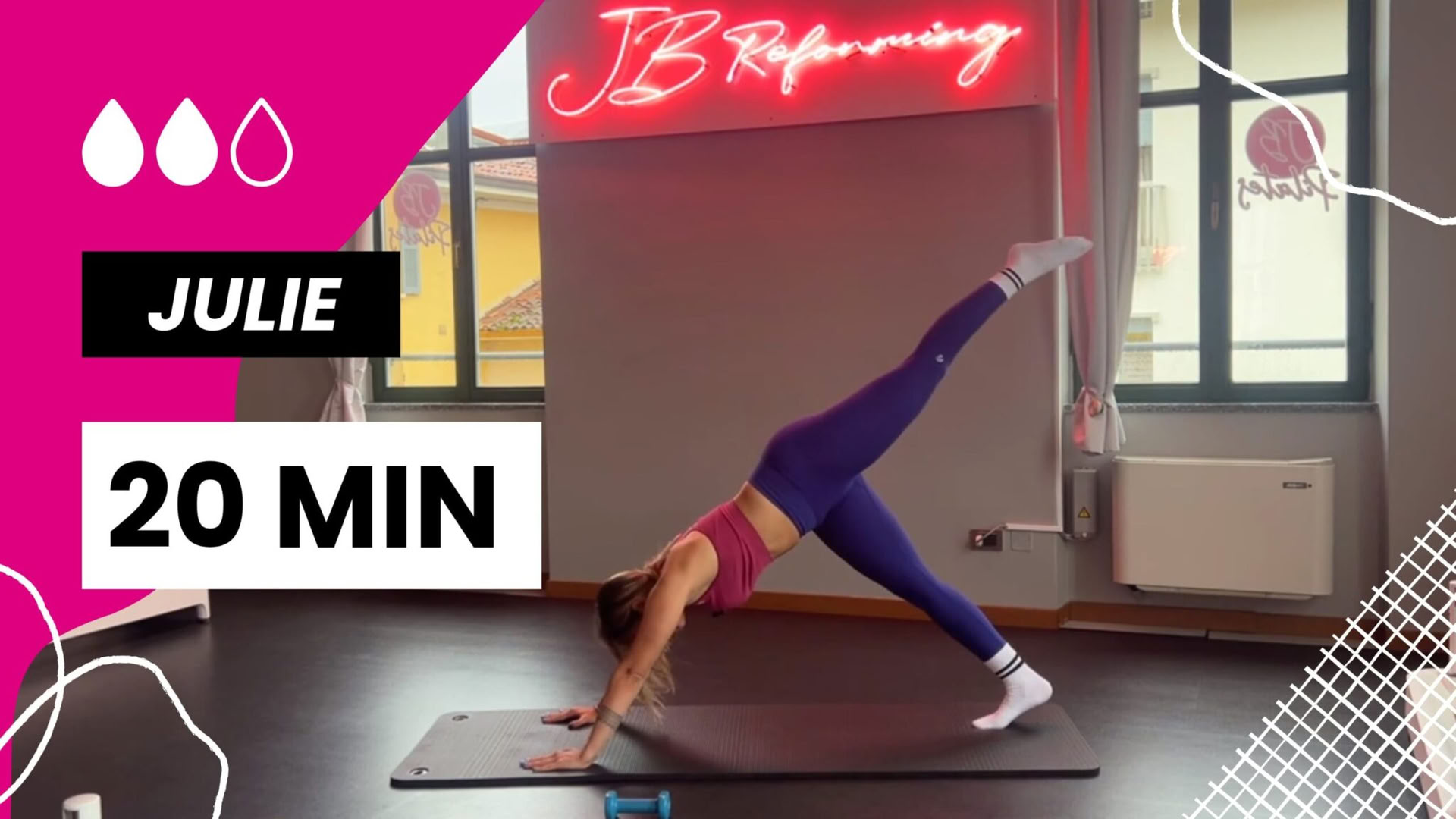 Pilates- och yogaretreat på JB