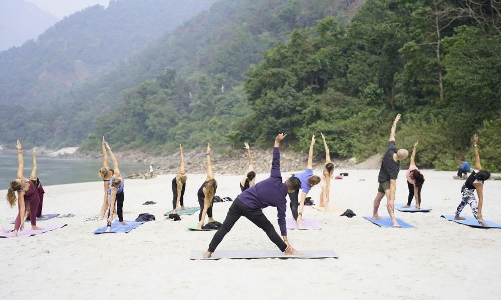 10 dagars yogaretreater i Rishikesh, Indien