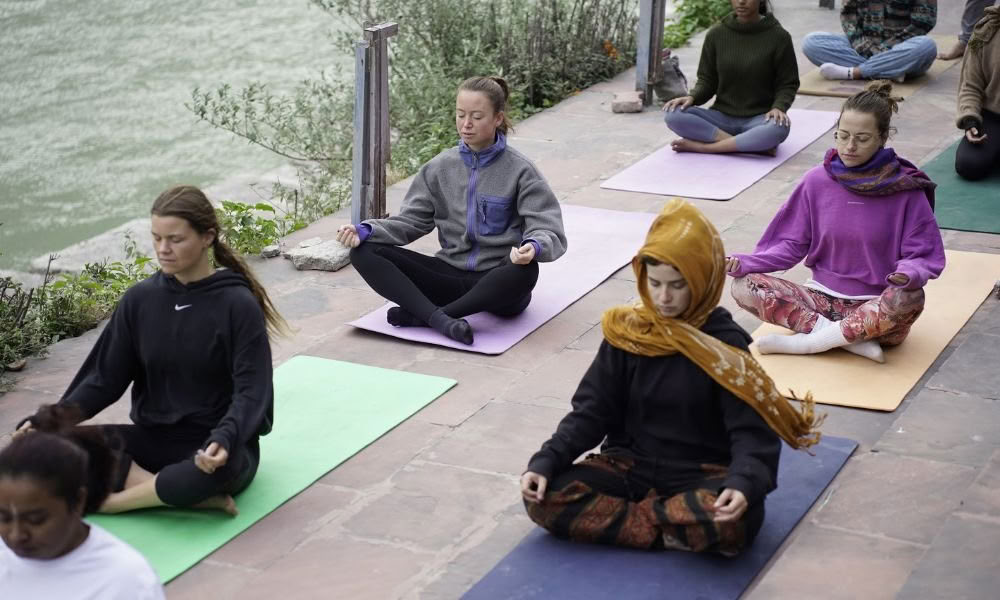 10 dagars yogaretreater i Rishikesh, Indien