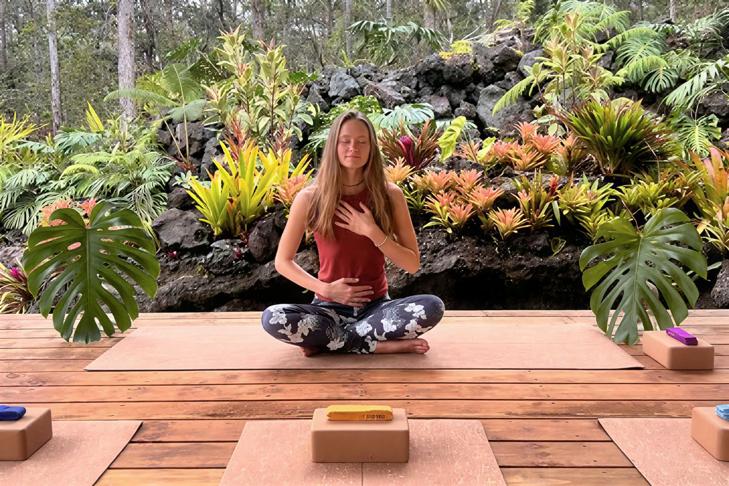 Privat långsam flödesyoga