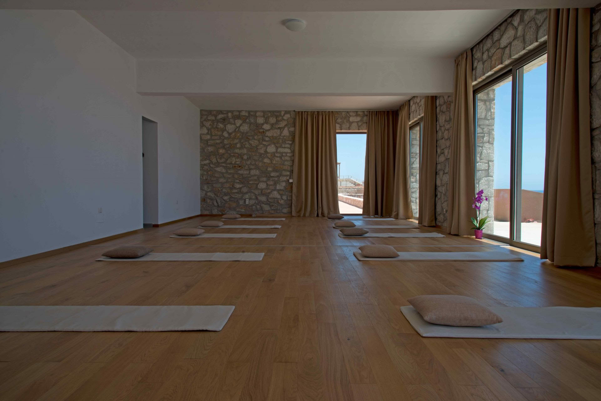 Yoga på Kreta