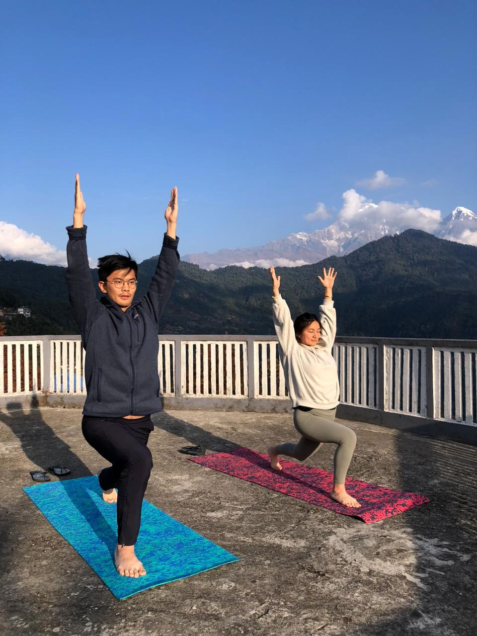 Yoga-retreat i Dhampus