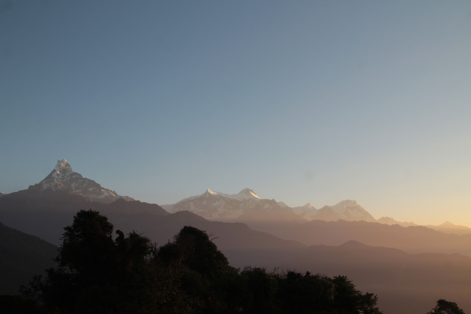 Yoga-retreat i Dhampus