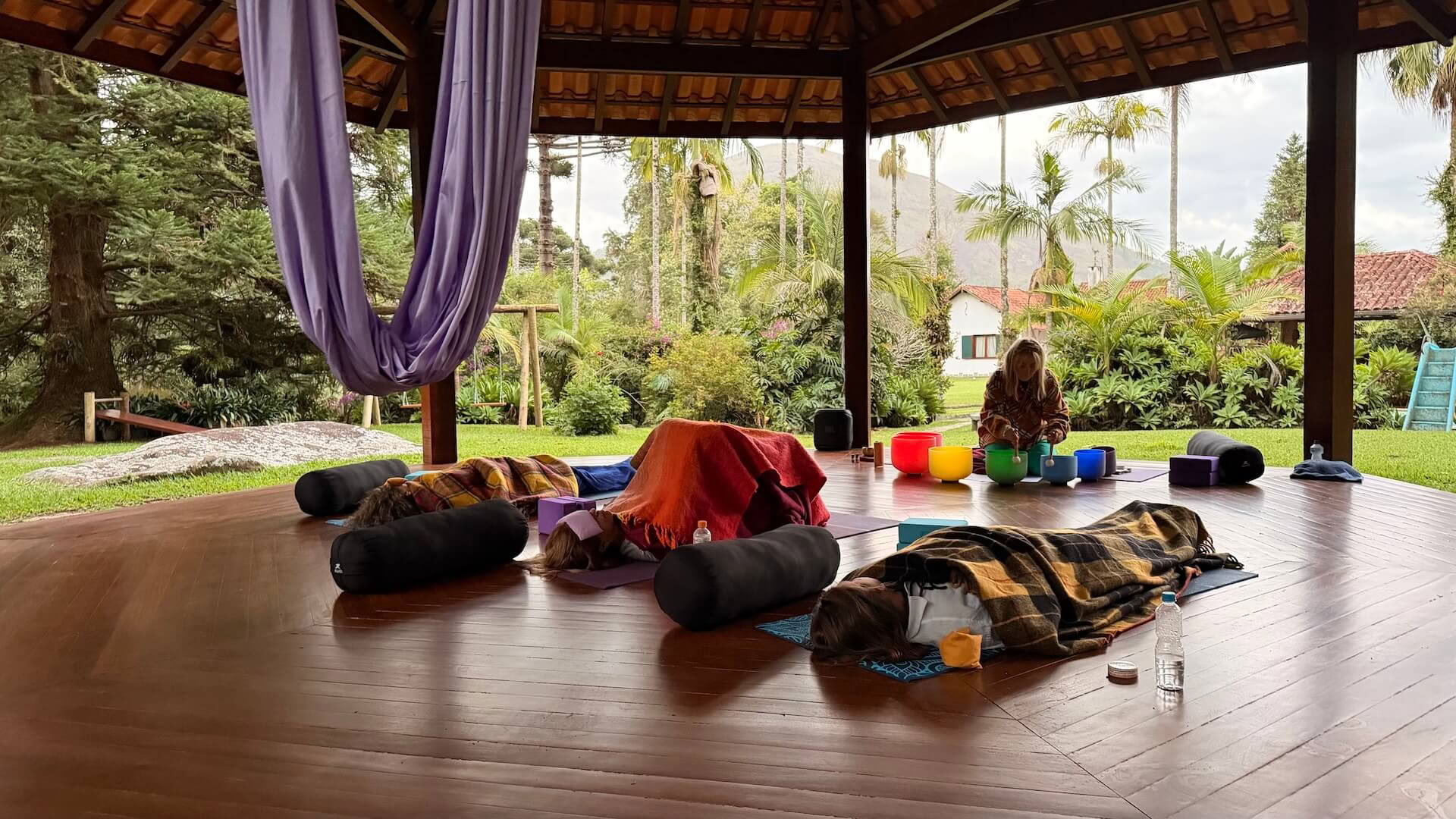 Yoga-retreat nära Rio de Janeiro under helgen