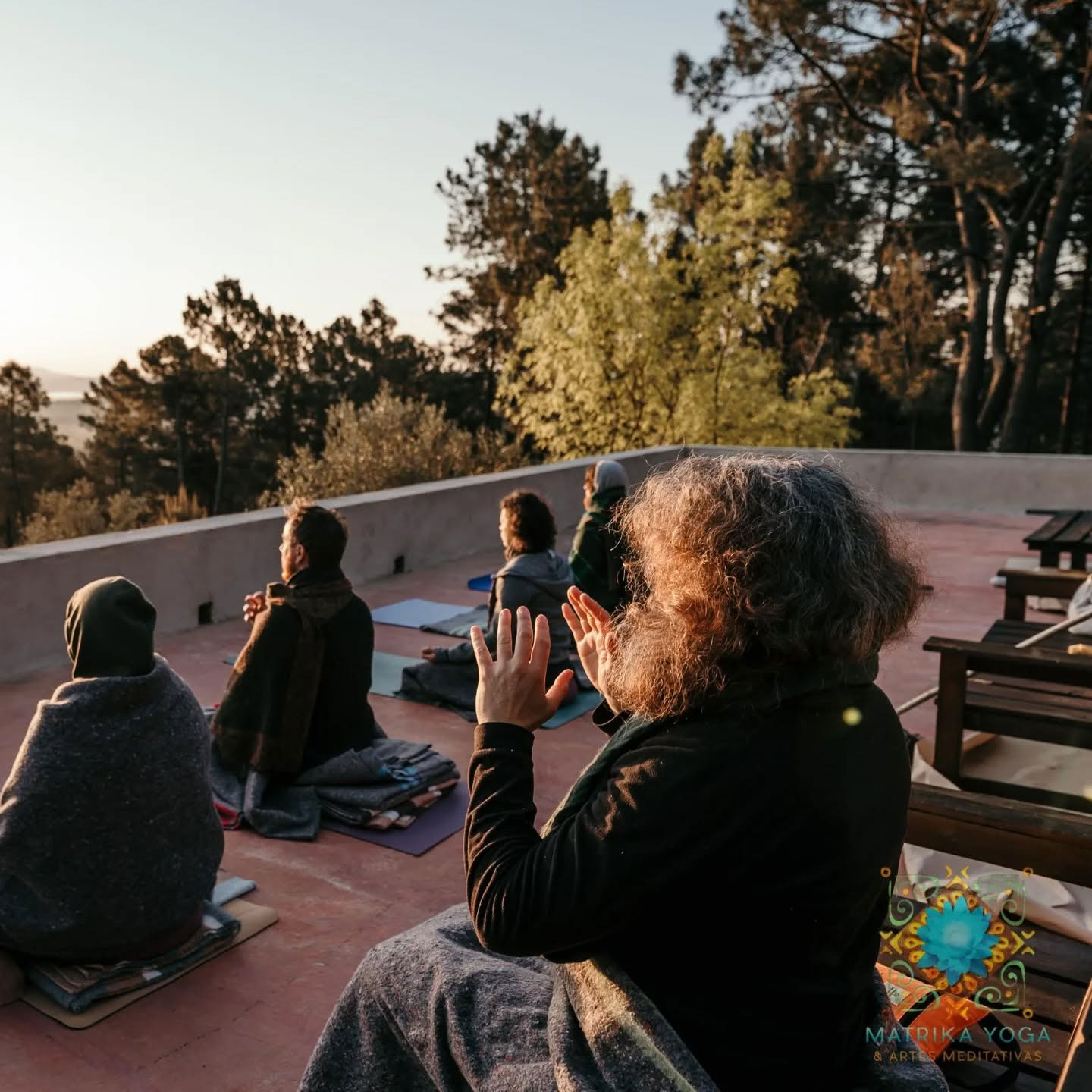 Iyengar-yoga och tystnadsretreat «Antar Mouna, den inre tystnaden»