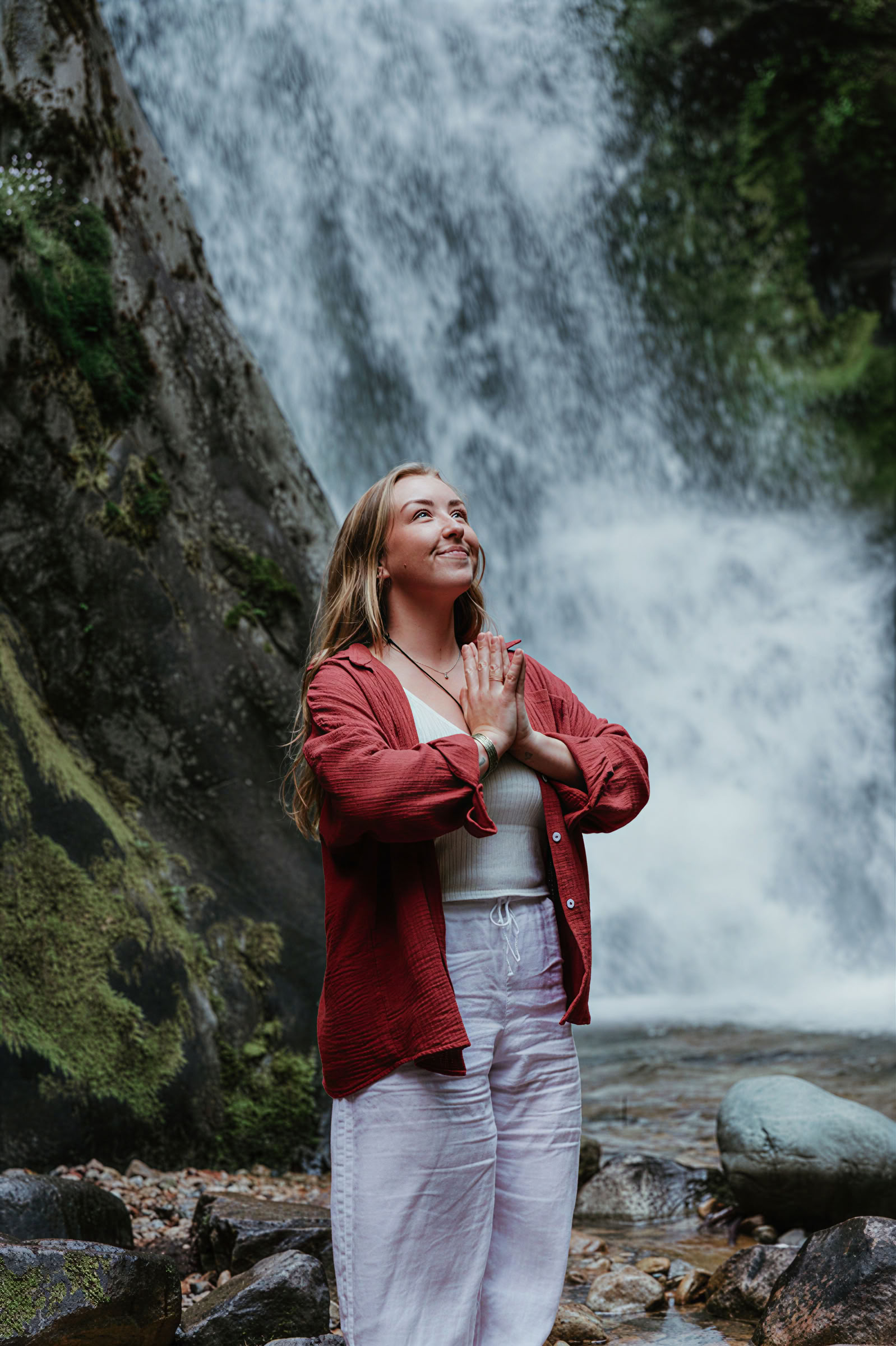 En naturbaserad yogaterapiretreat