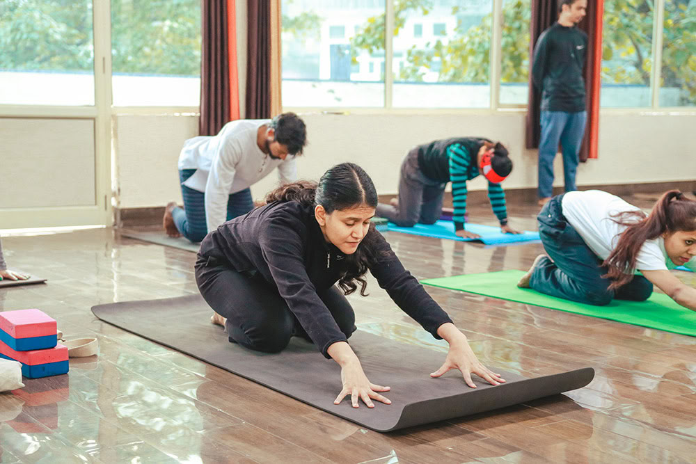 500-timmars yogalärarutbildning i Rishikesh