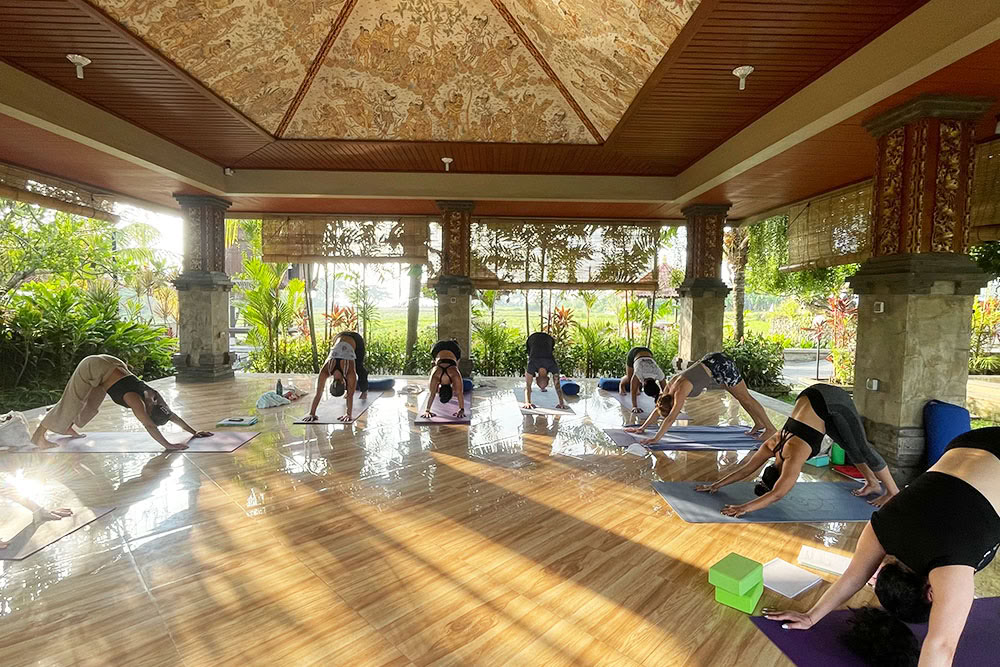 200-timmars Ashtanga Vinyasa-yogalärarutbildning på Bali