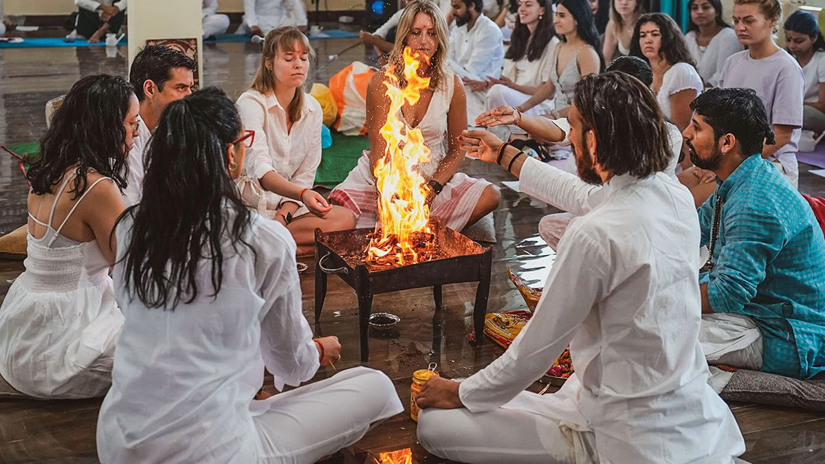 3 dagars yogaretreat i Rishikesh, Indien