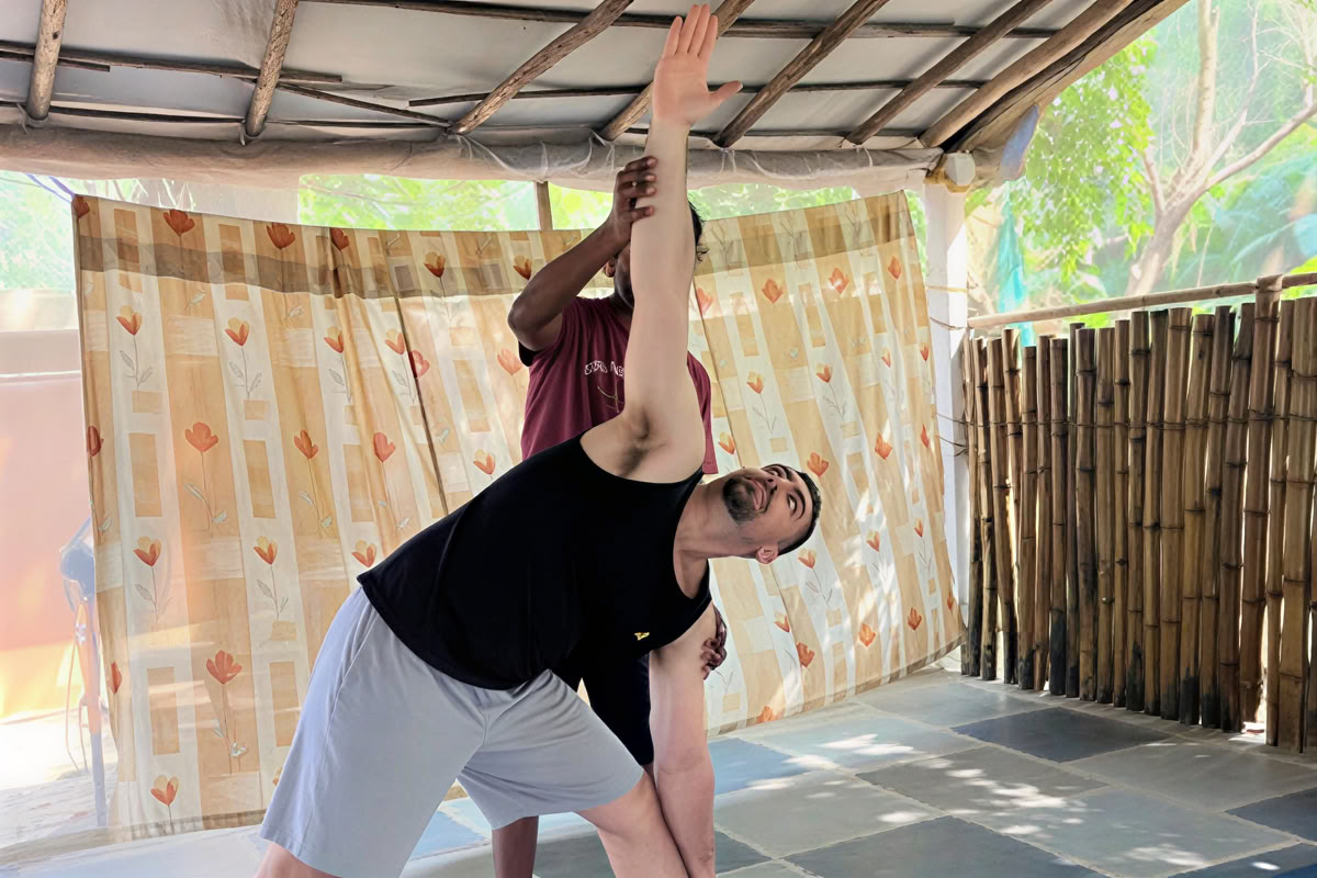 Yoga-retreatutbildning i Goa för nybörjare