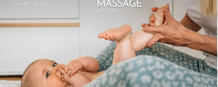 Workshop ”petit OM” medveten babymassage (1,5 tim)