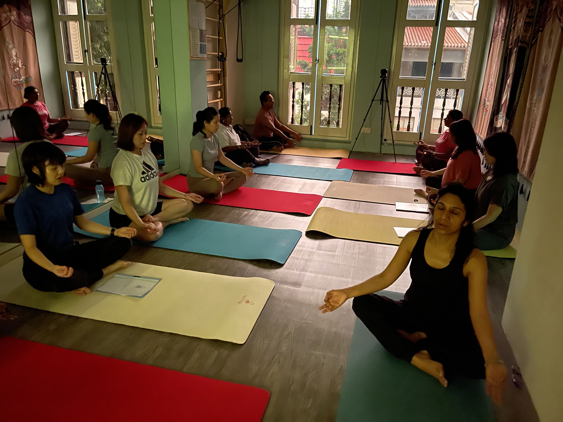 Yogaworkshop om matsmältning och ämnesomsättning i Singapore