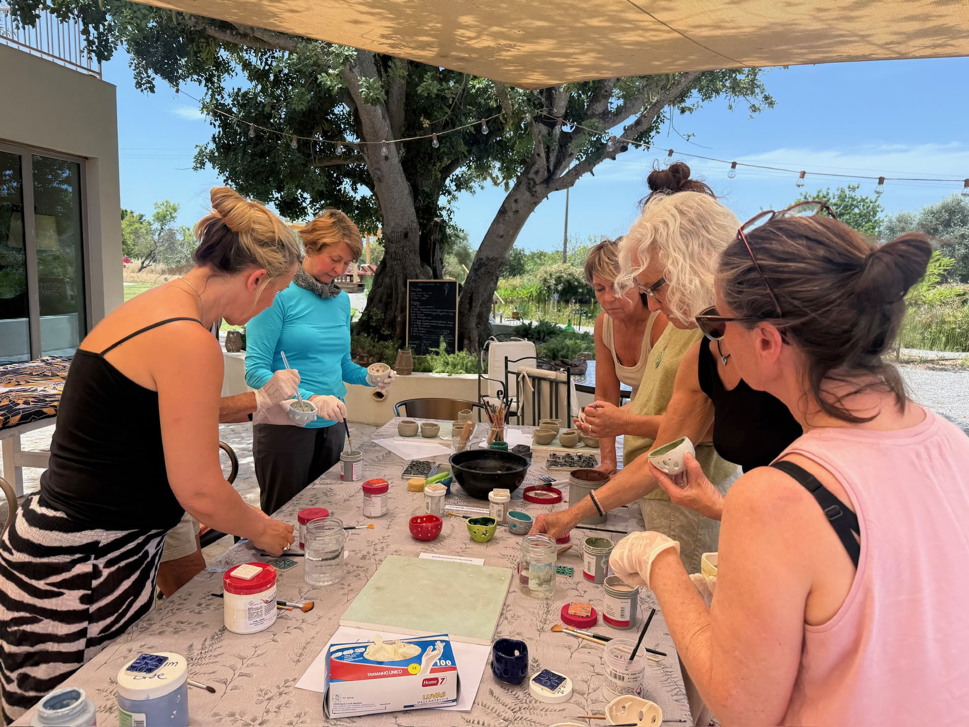 Att hitta ditt flow på Algarve-retreaten