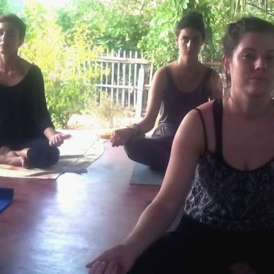 4 dagars zenmeditations- och yogaretreat i Alleppey, Kerala, Indien