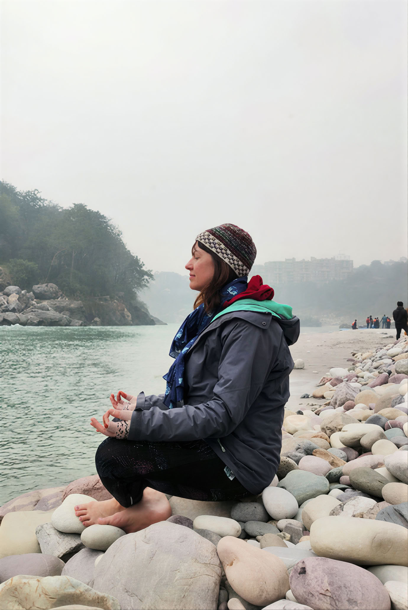Drop-in-meditation i Rishikesh