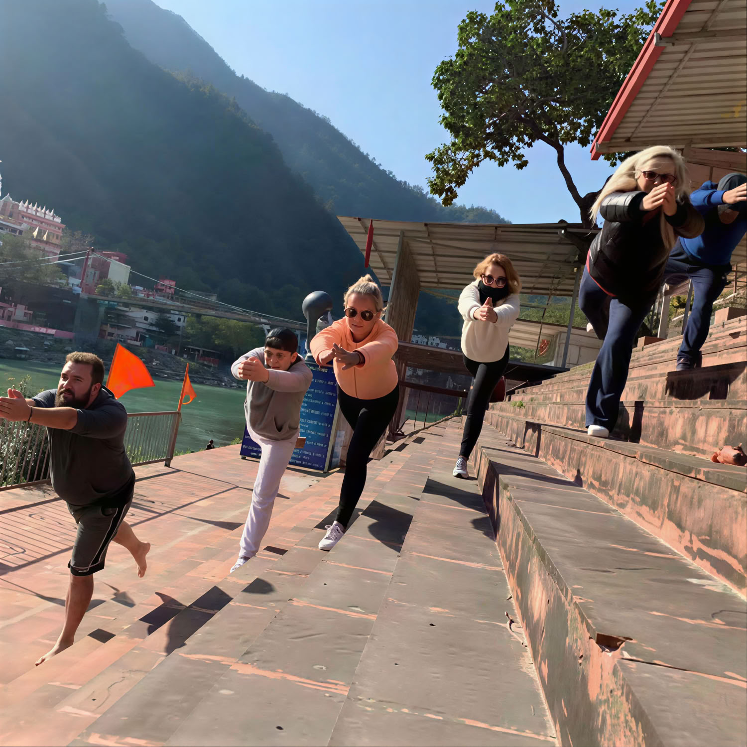 7 dagars yogaretreater i Rishikesh, Indien