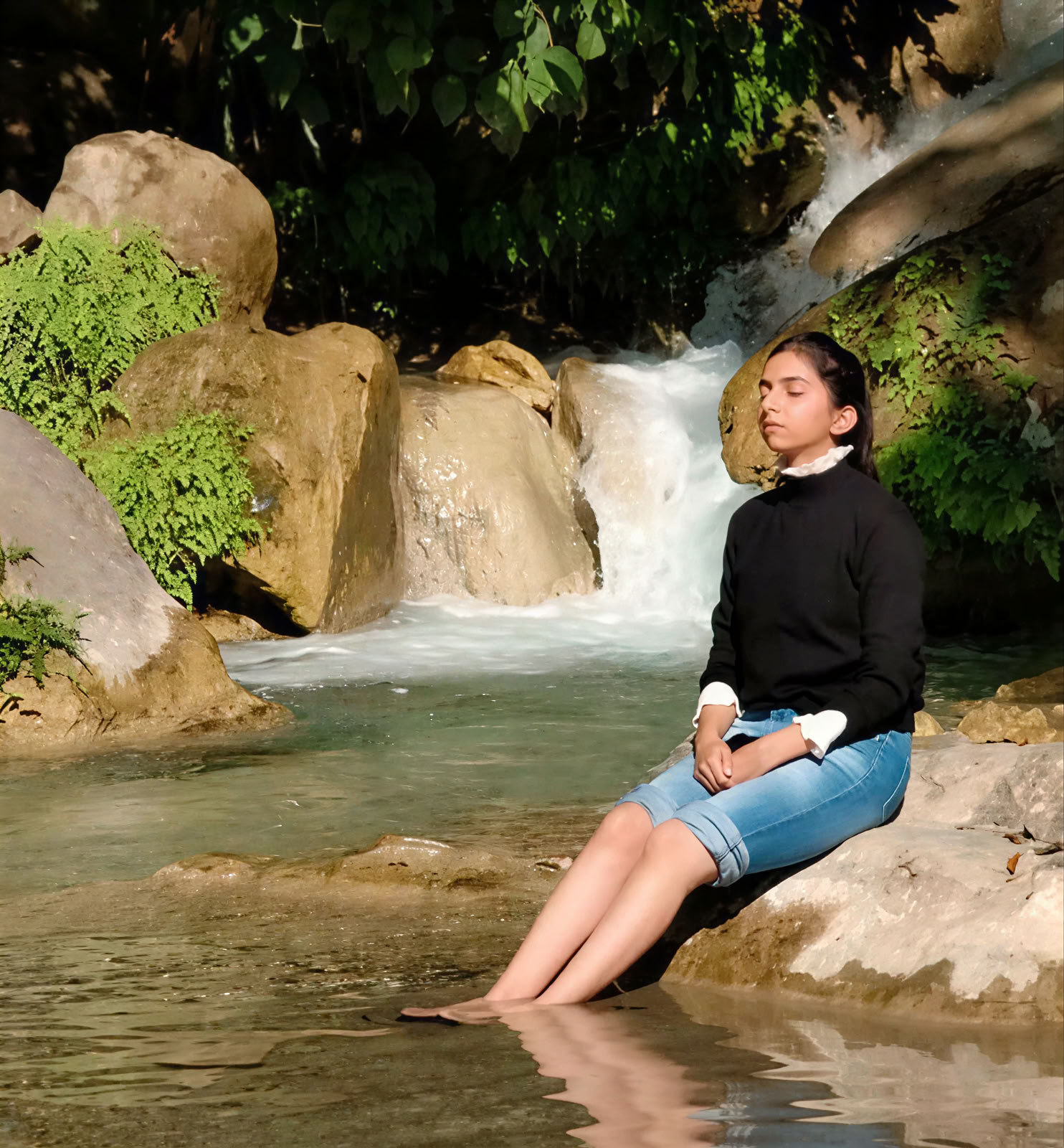 Kundaliniyoga-meditationsretreat i Indien