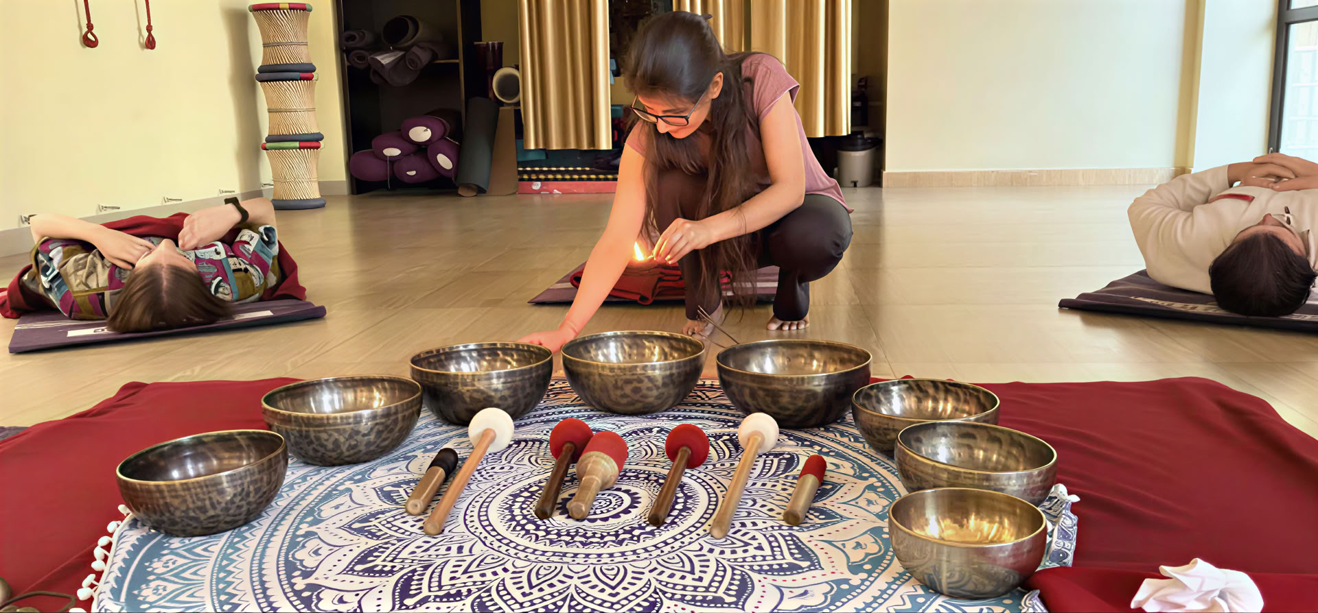 Mindfulnessmeditationsretreater i Indien