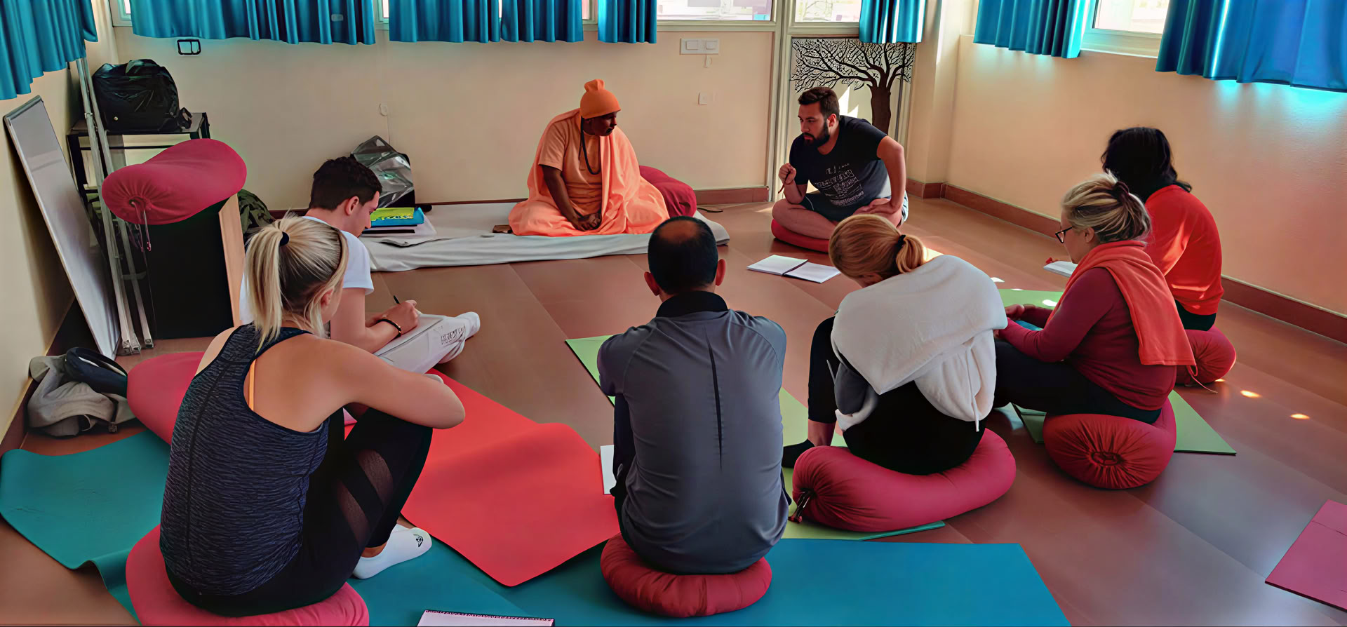 Mindfulnessmeditationsretreater i Indien