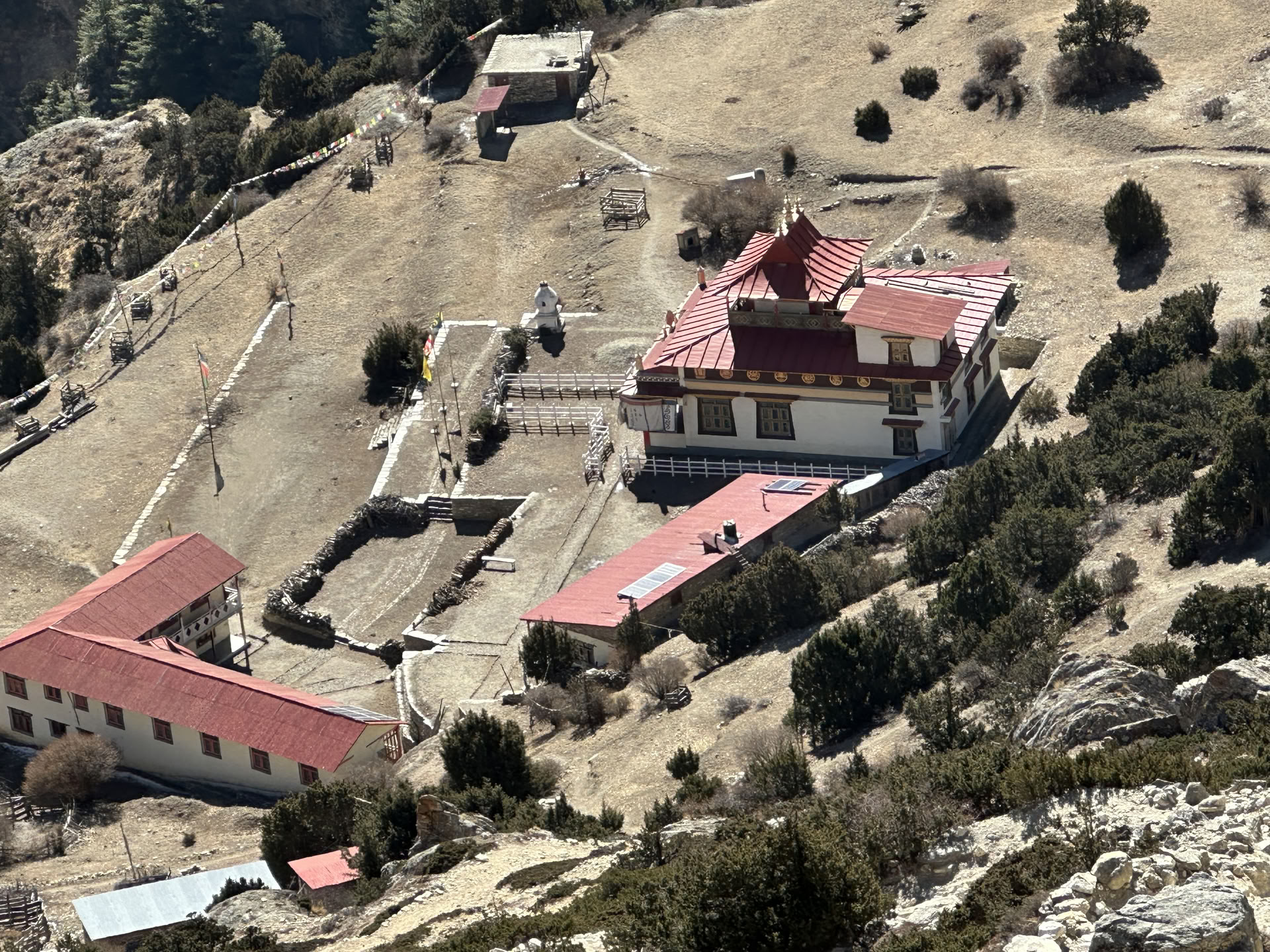 Yoga-trekking på Annapurna-slingan