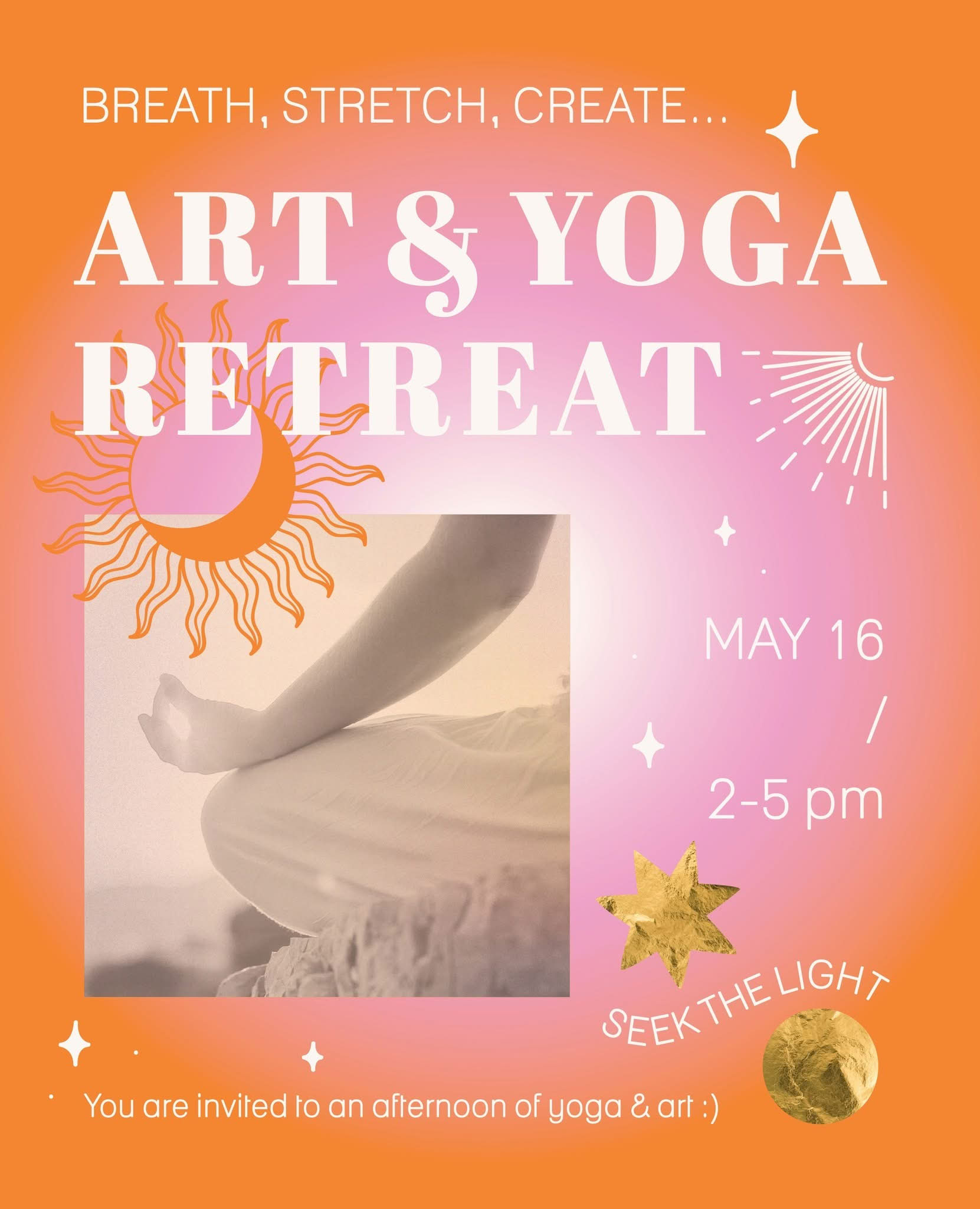 Luminous: En konst- och yoga-miniretreat