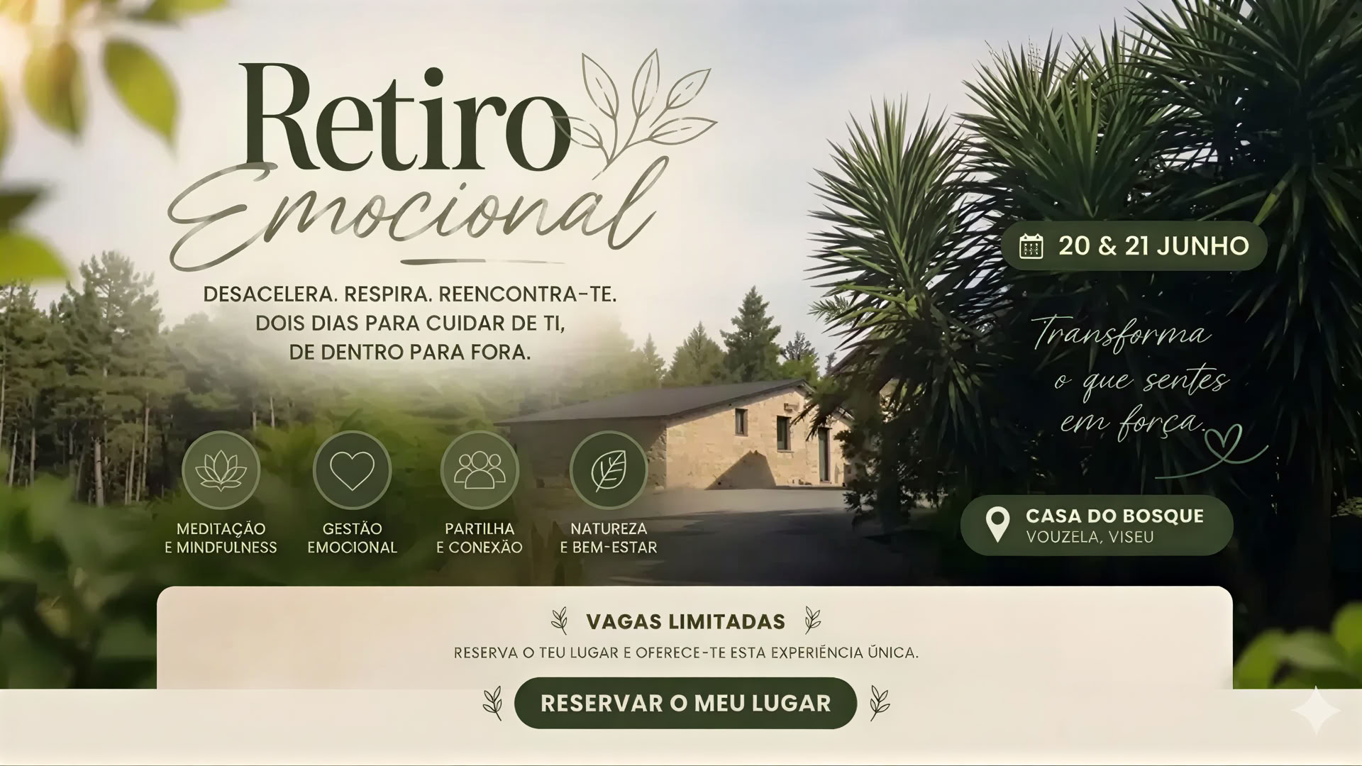 Workshop / evenemang / retreat