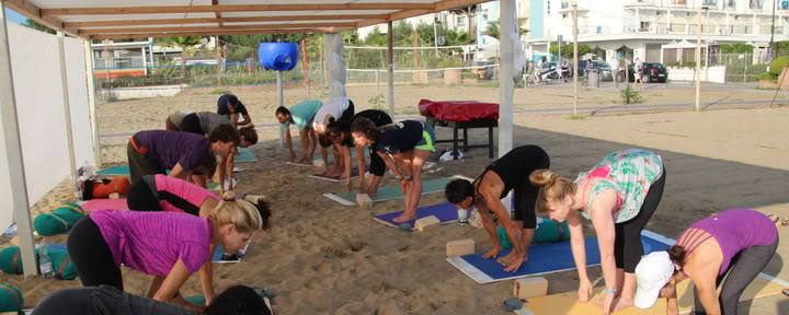 Yoga-retreat i Italien — Strandsemester i Misano Adriatico