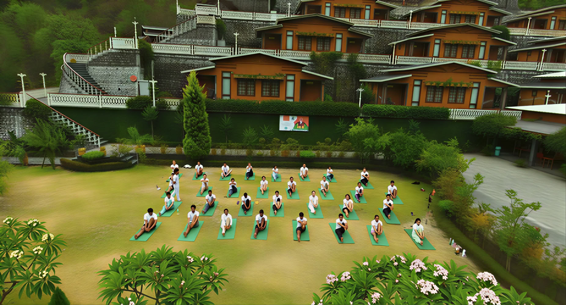 500 timmars yogalärarutbildning i Rishikesh