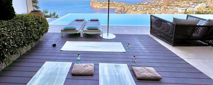 Privat yoga på din plats