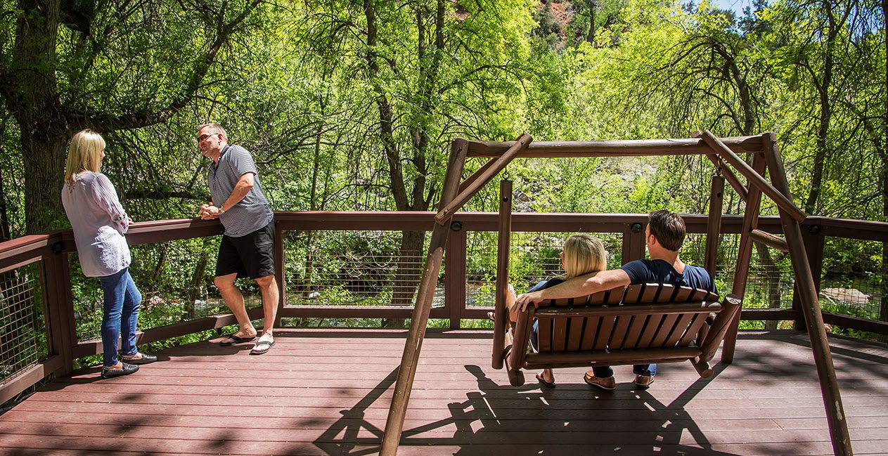 Ljudhealing i luften i Sedona