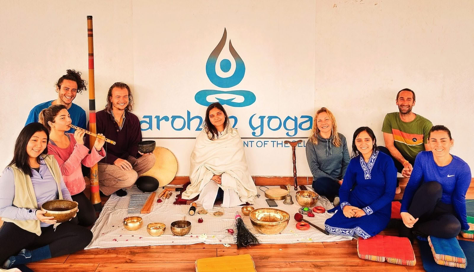 Lärarutbildningskurs i ljudhealing i Rishikesh