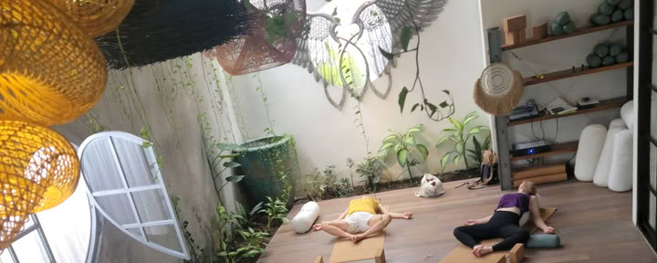Helande yin-yoga
