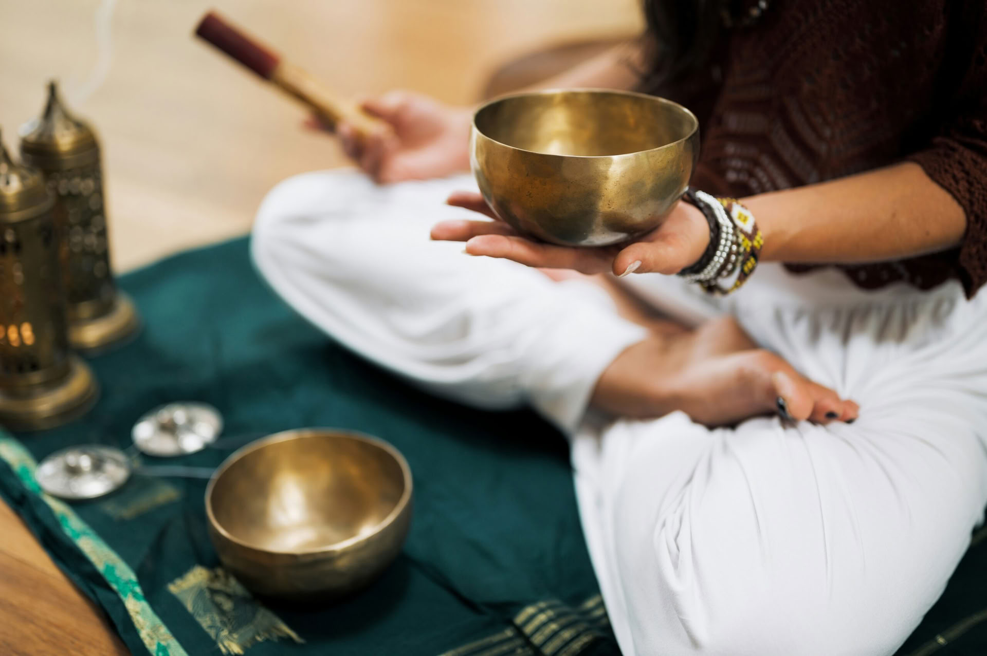 Yoga-, pilates- och vinprovningsretreat