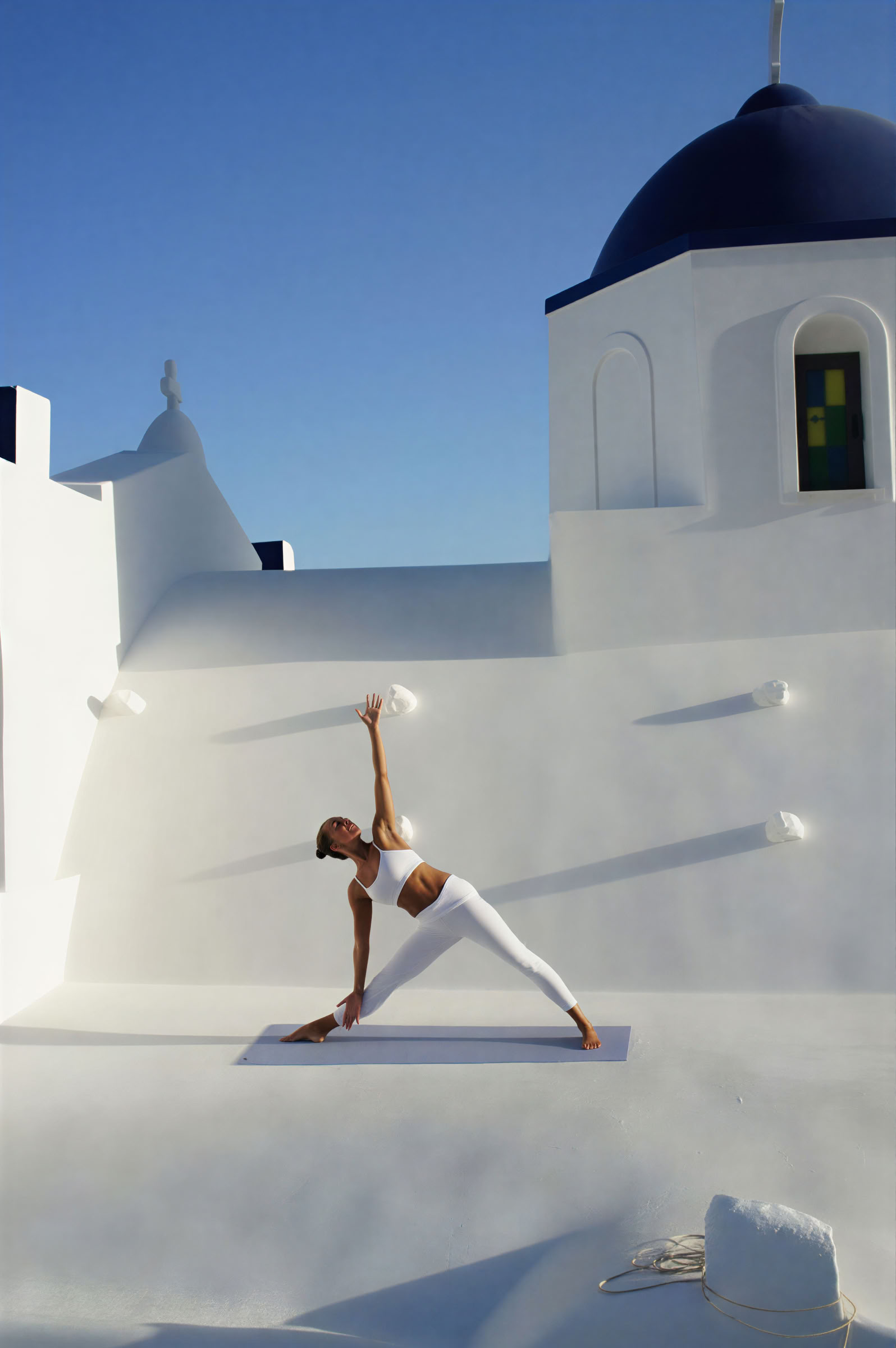 Yogasemester på Santorini