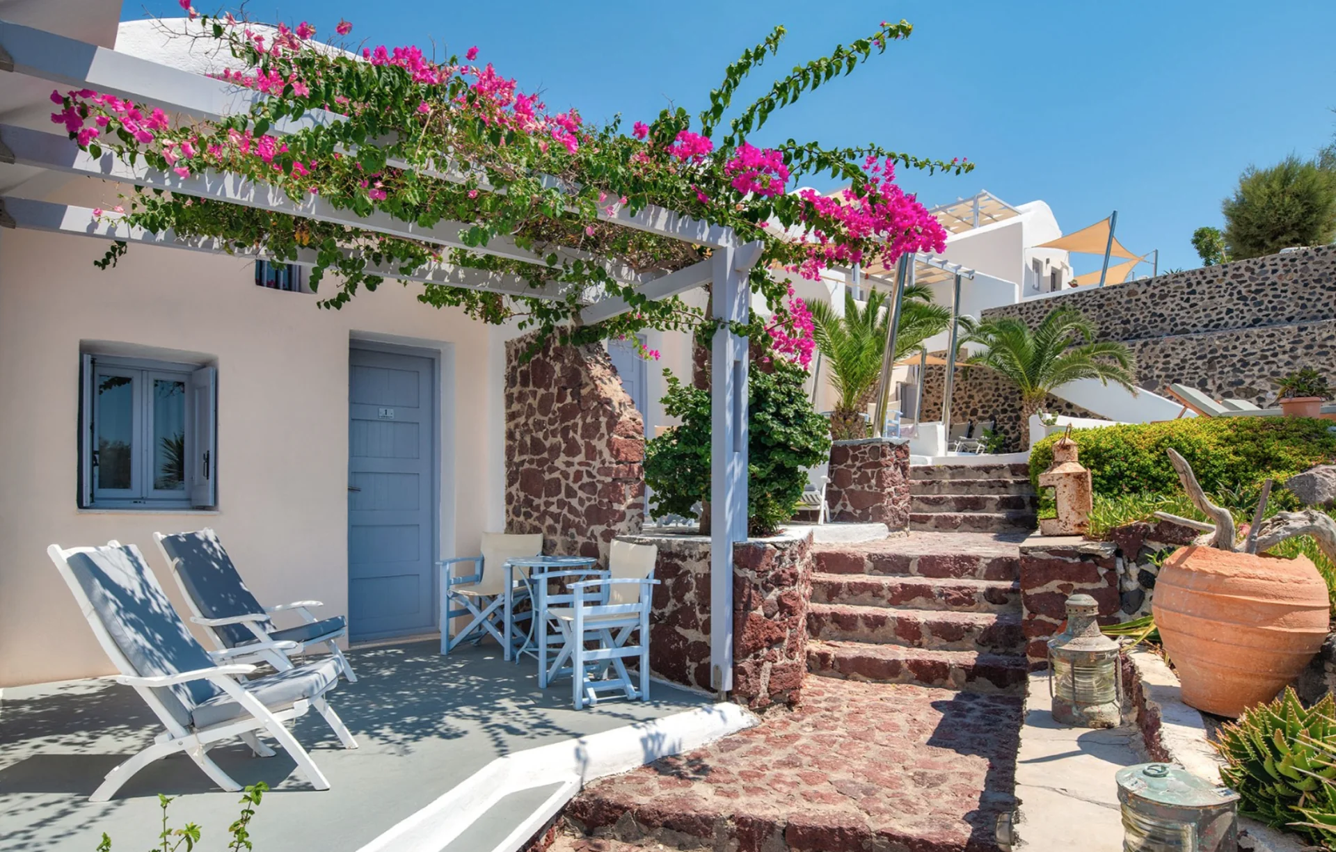 Yogasemester på Santorini