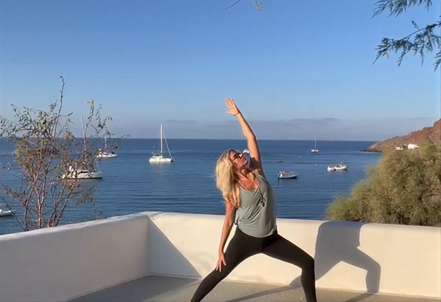 Yogasemester på Santorini