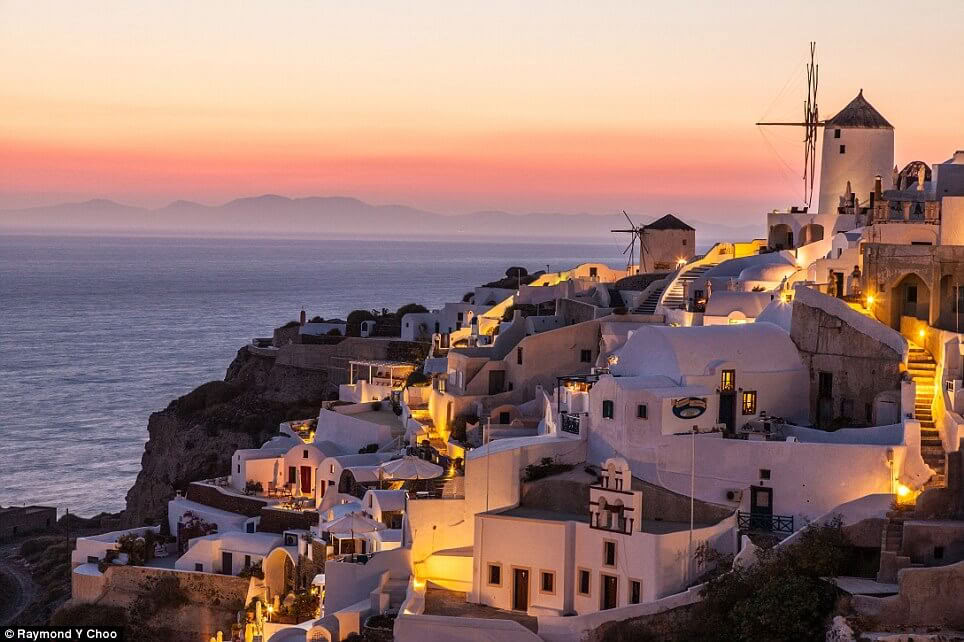 Yogasemester på Santorini