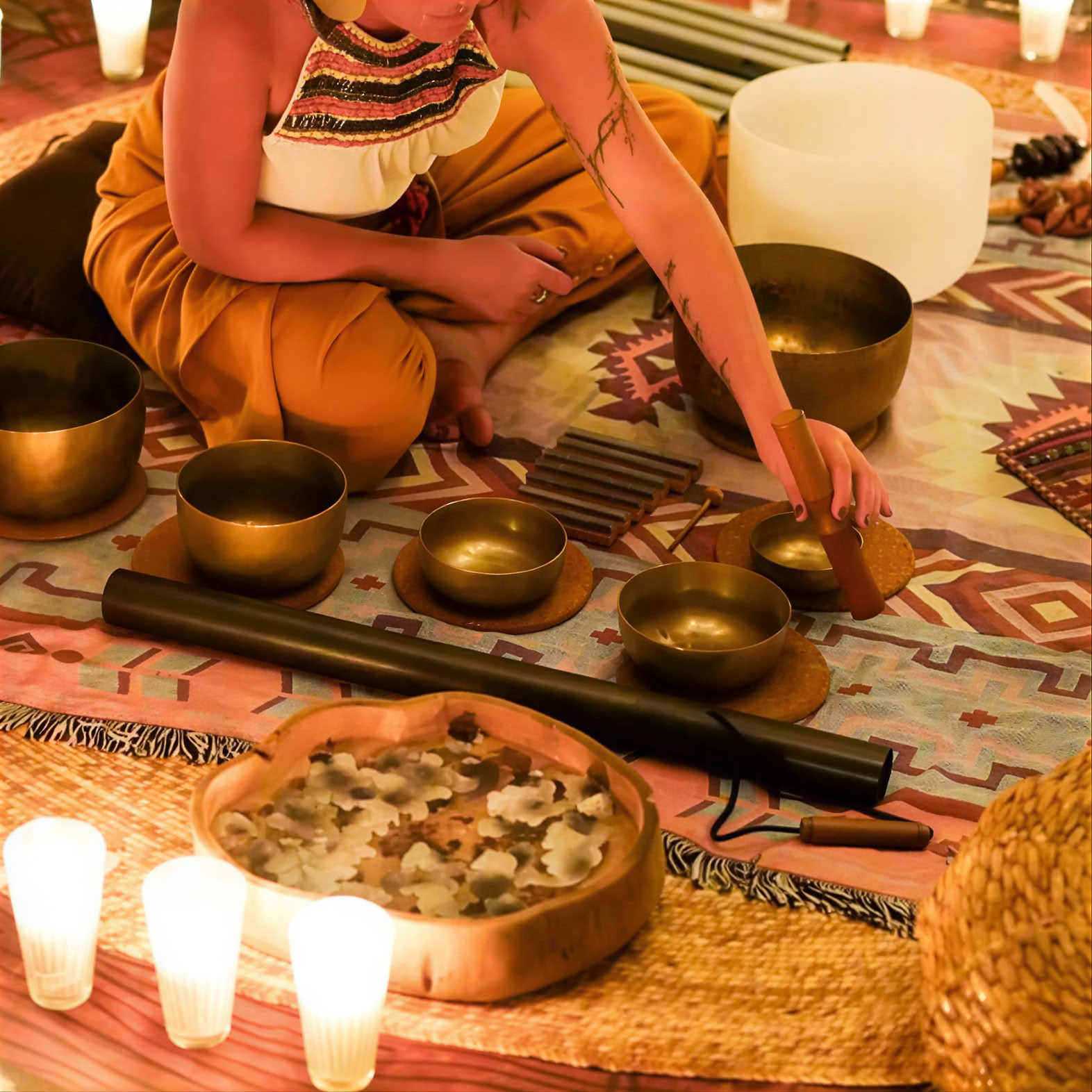 Yoga-retreat i naturen