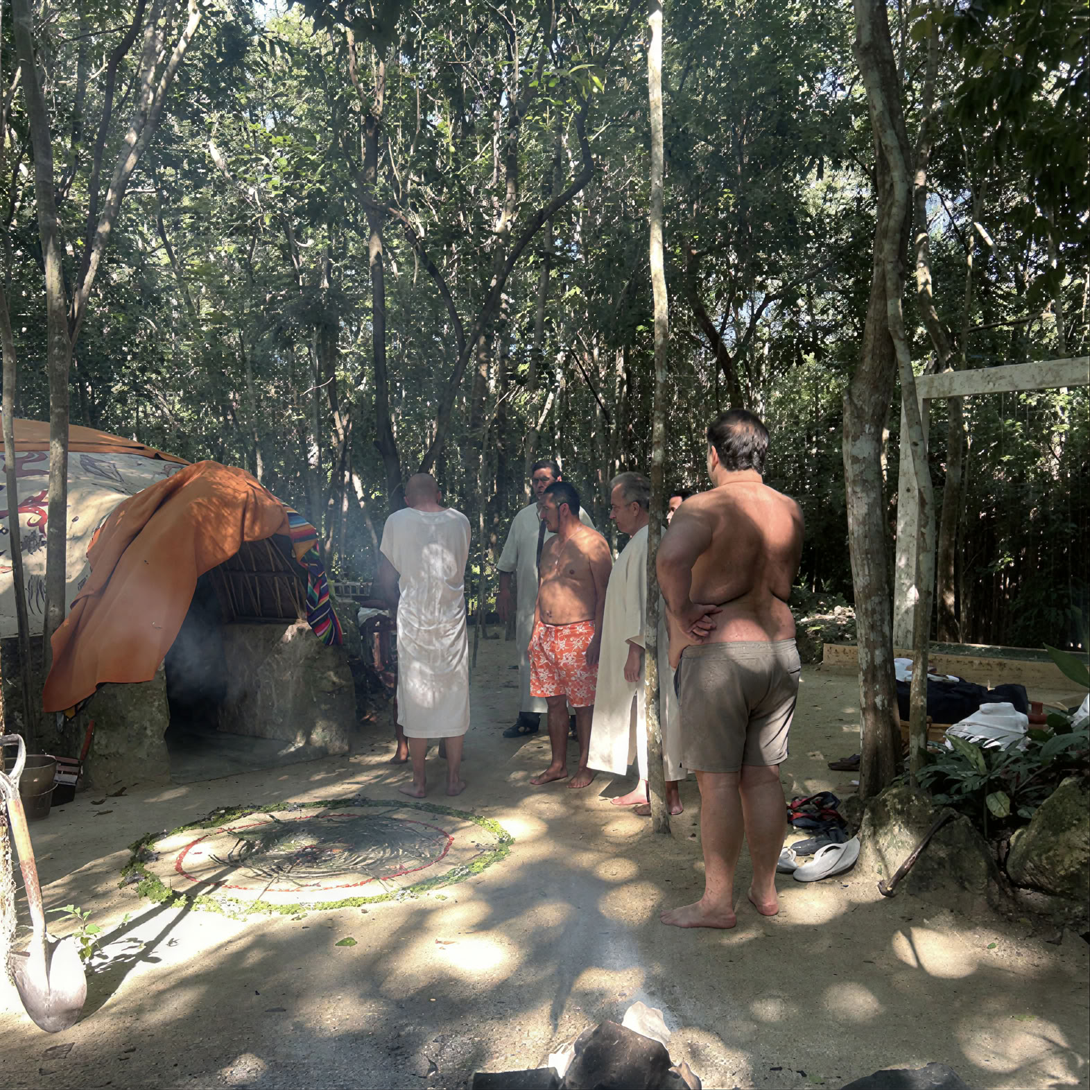 Yoga-retreat i naturen