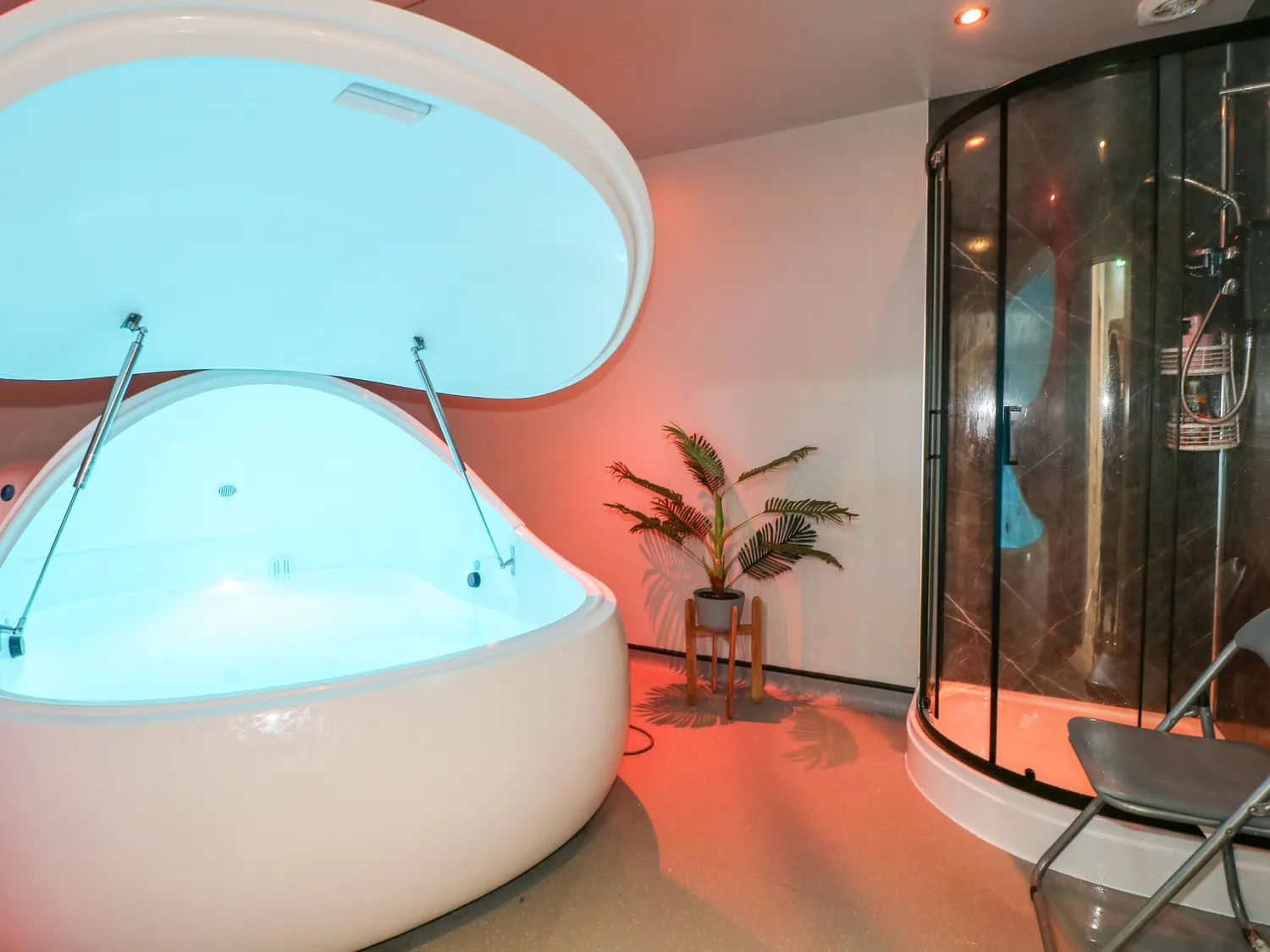 1 natts floating-retreat för två