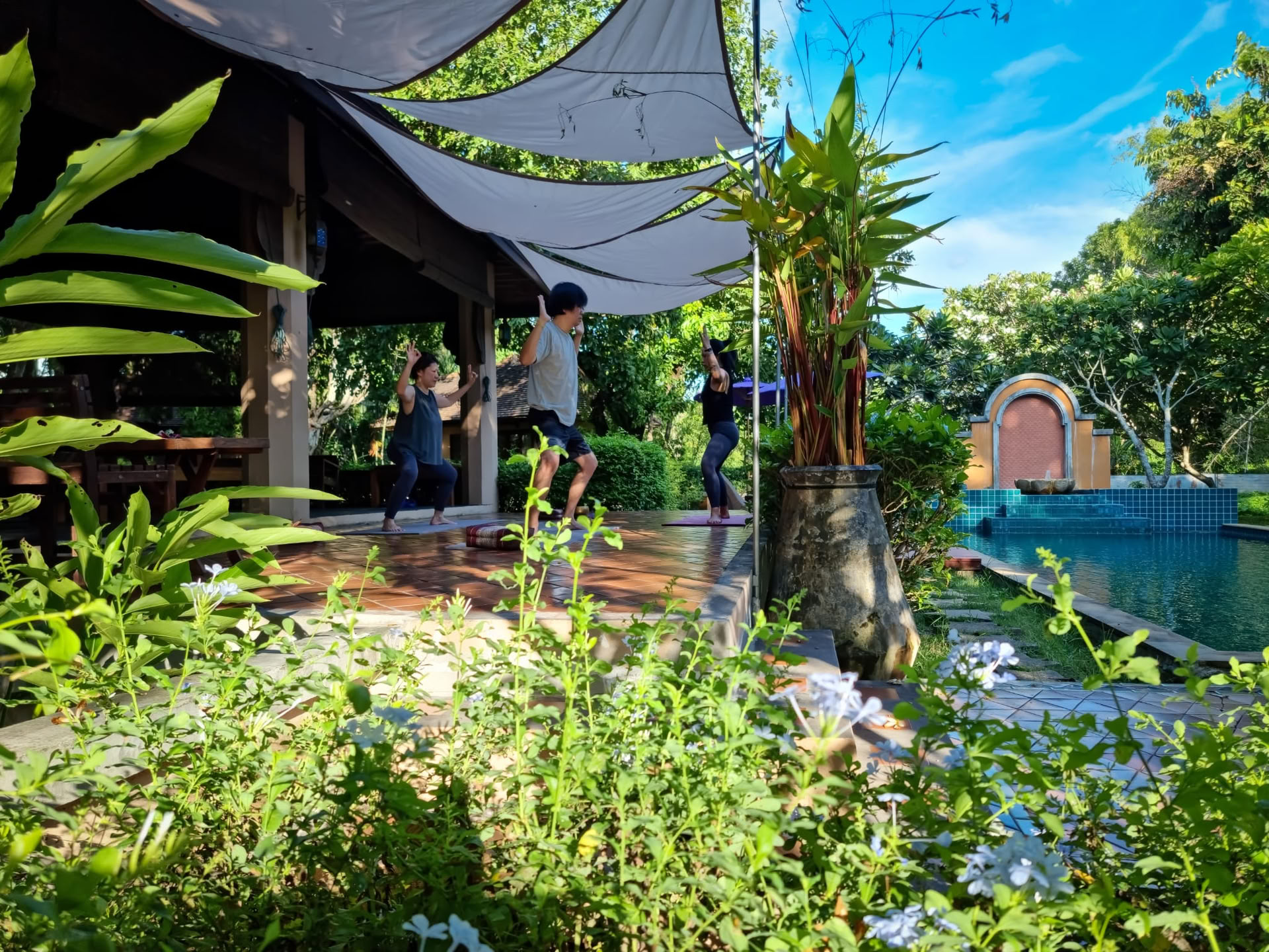 Exklusiv yogaretreat under Loy Krathong