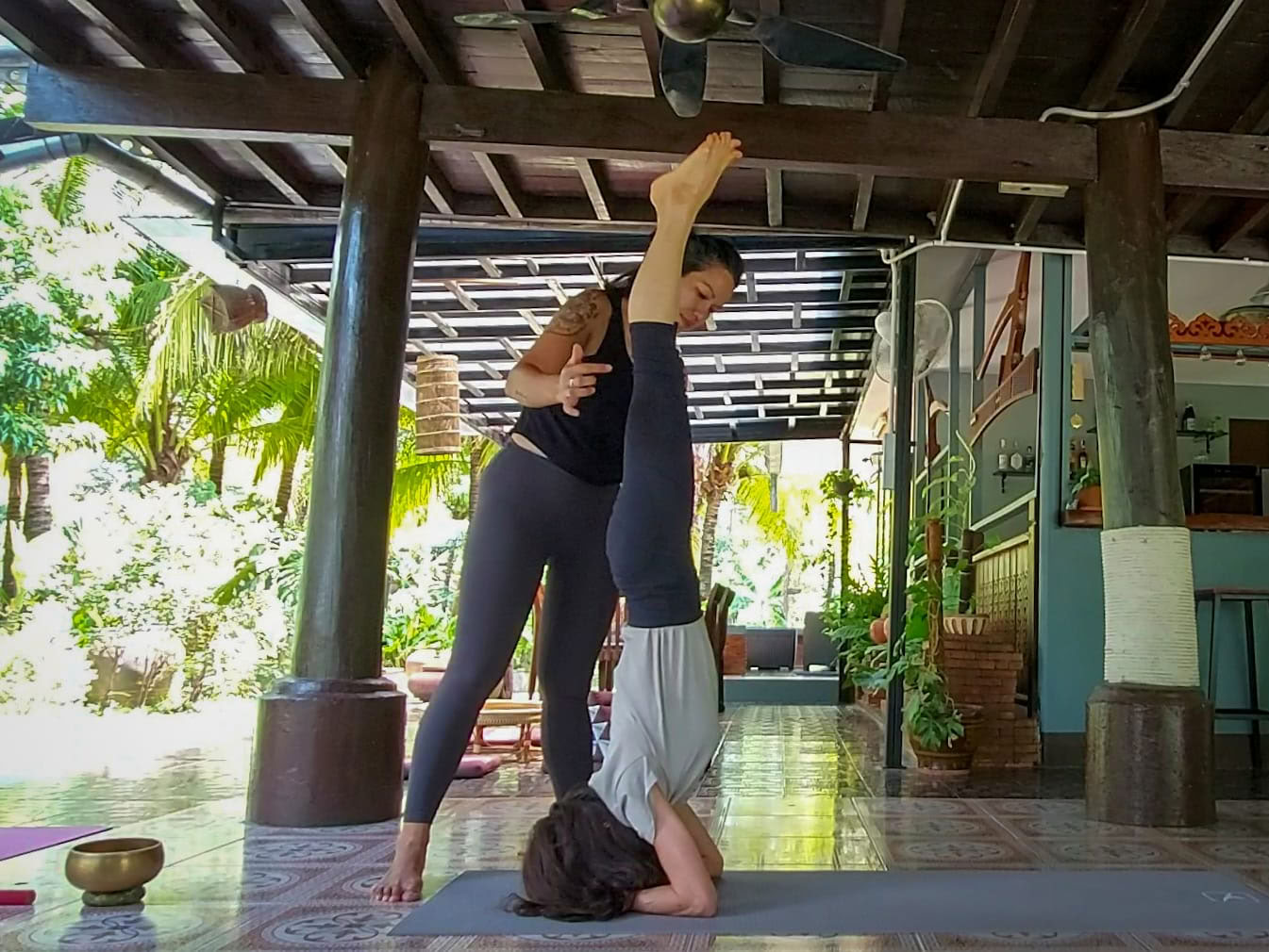 Andligt yogaretreat