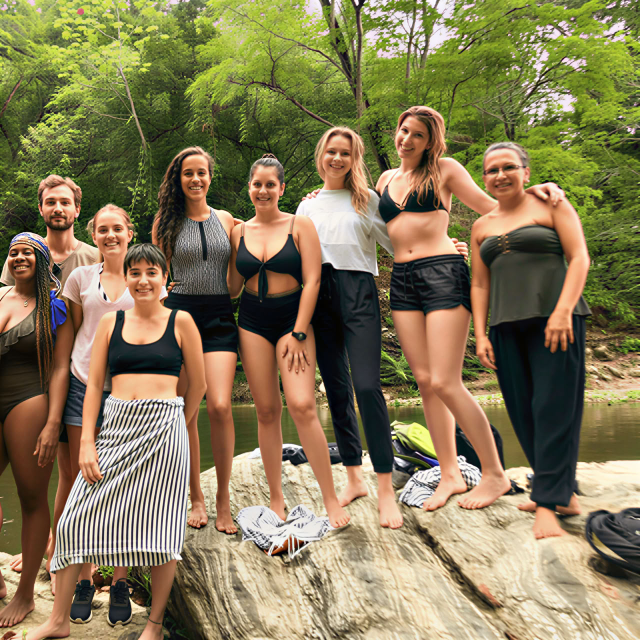 Lycklig vinteryogaretreat i Dominikanska republiken